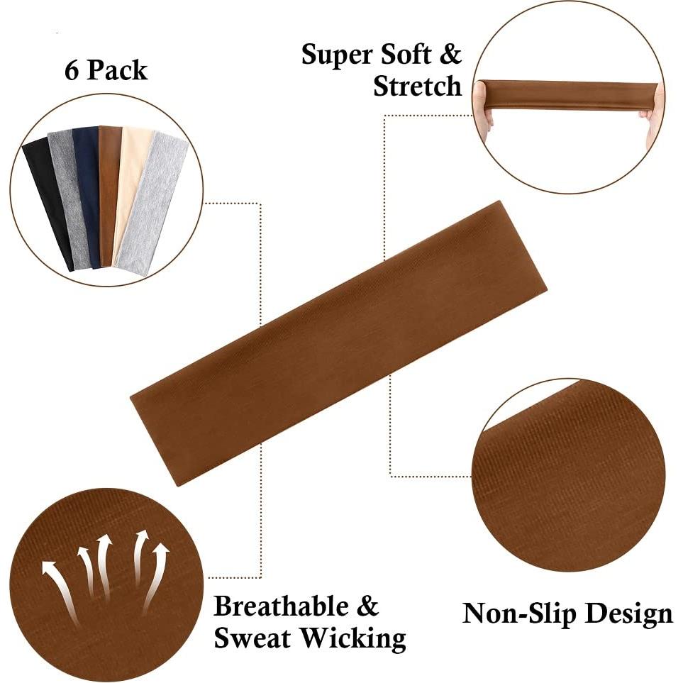 Cinta para la cabeza elástica Terse para mujeres - Antideslizante