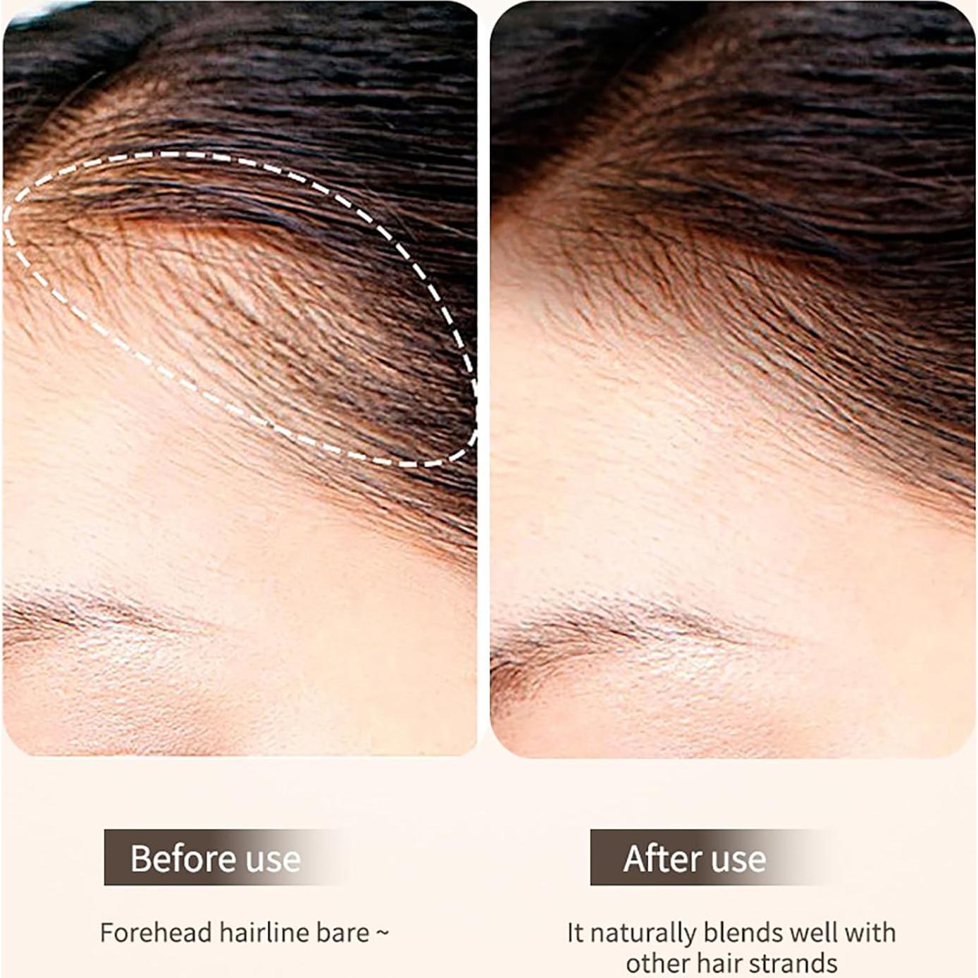Kit de Cejas y Polvo para Cabello O'CHEAL - Marrón Oscuro