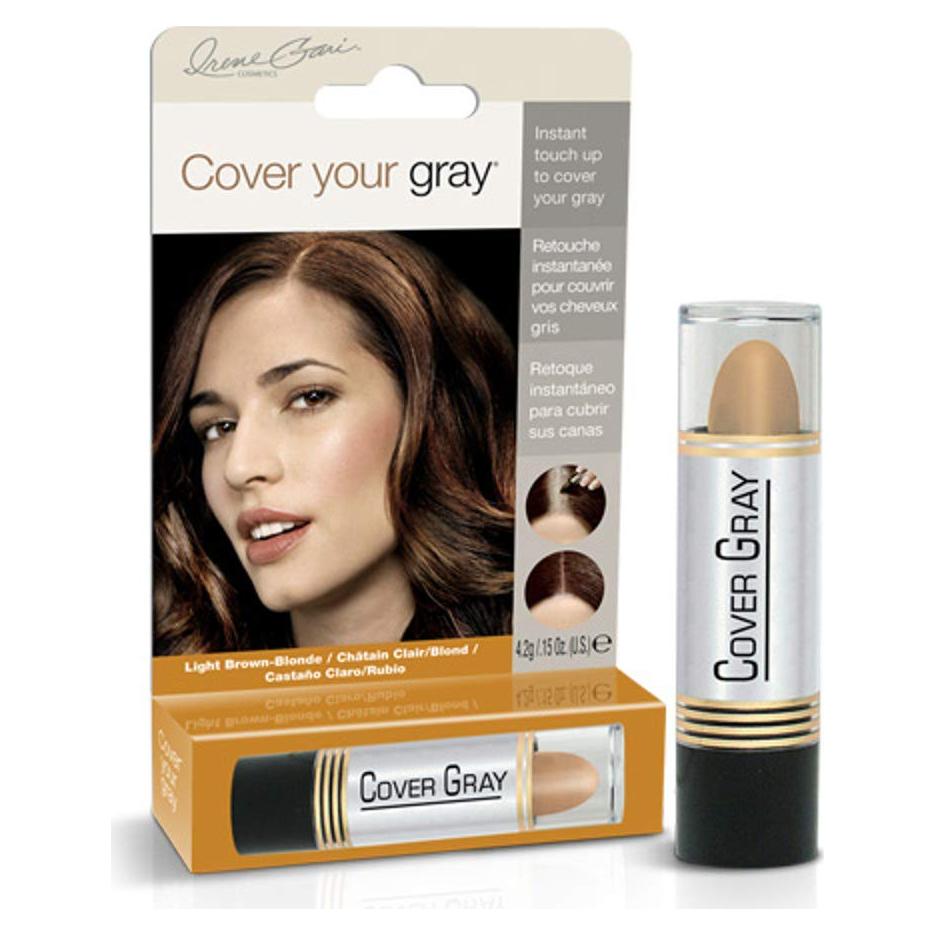 Tinte Corrector para Cabello Gris Cubrir Tu Cabello Gris - Marrón Claro/Rubio