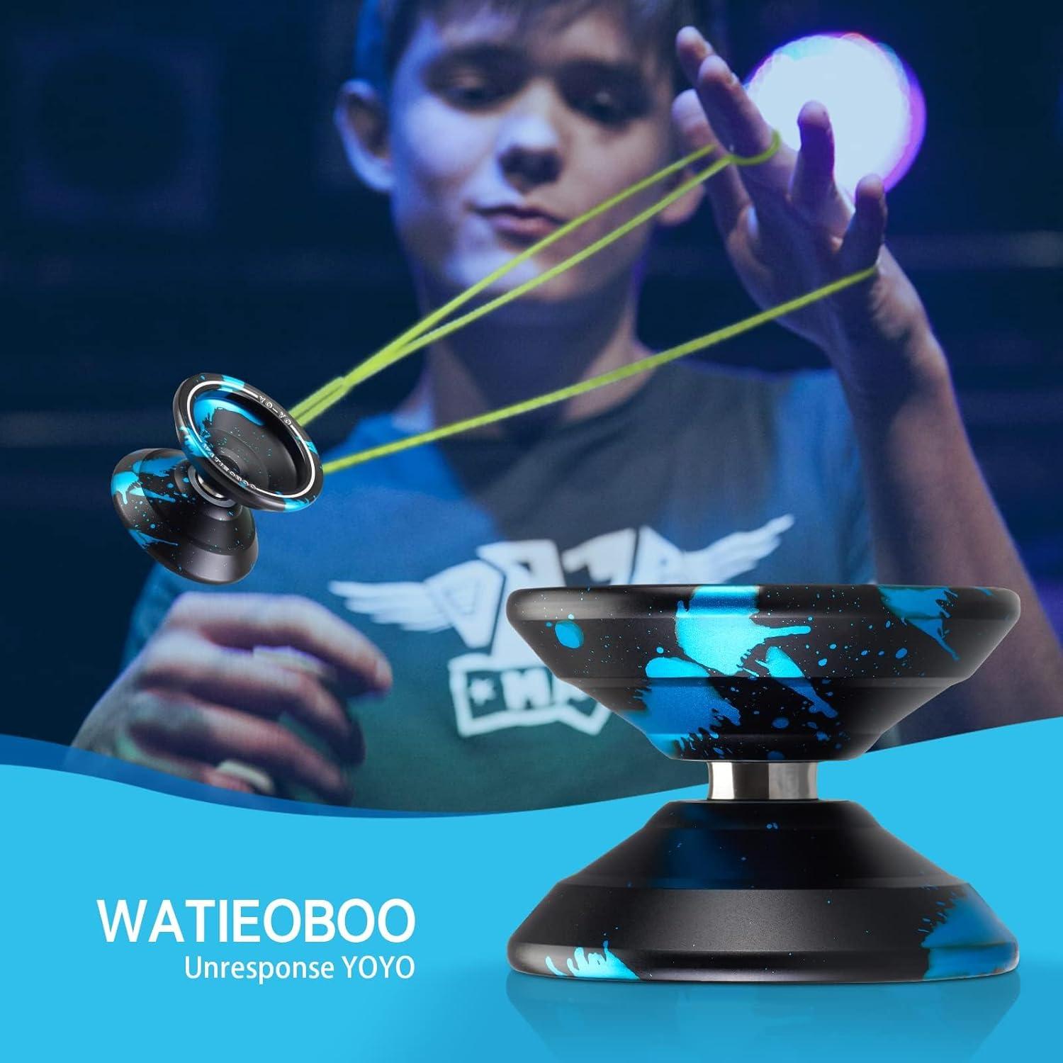 Yoyo Profesional WATIEOBOO Metálico para Niños y Adultos