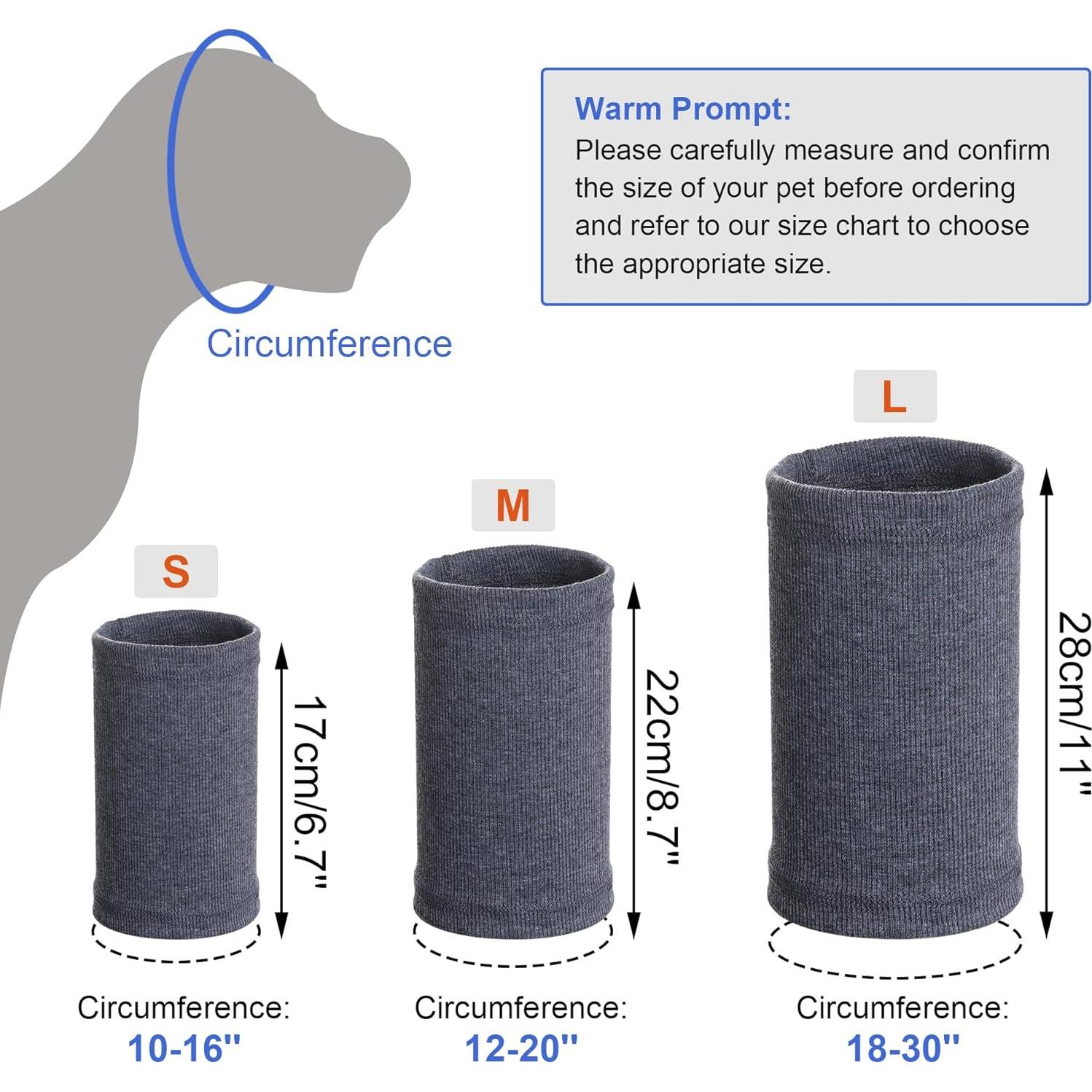 Capucha para Orejas de Perro Rbenxia Grande Gris - Protección Auditiva