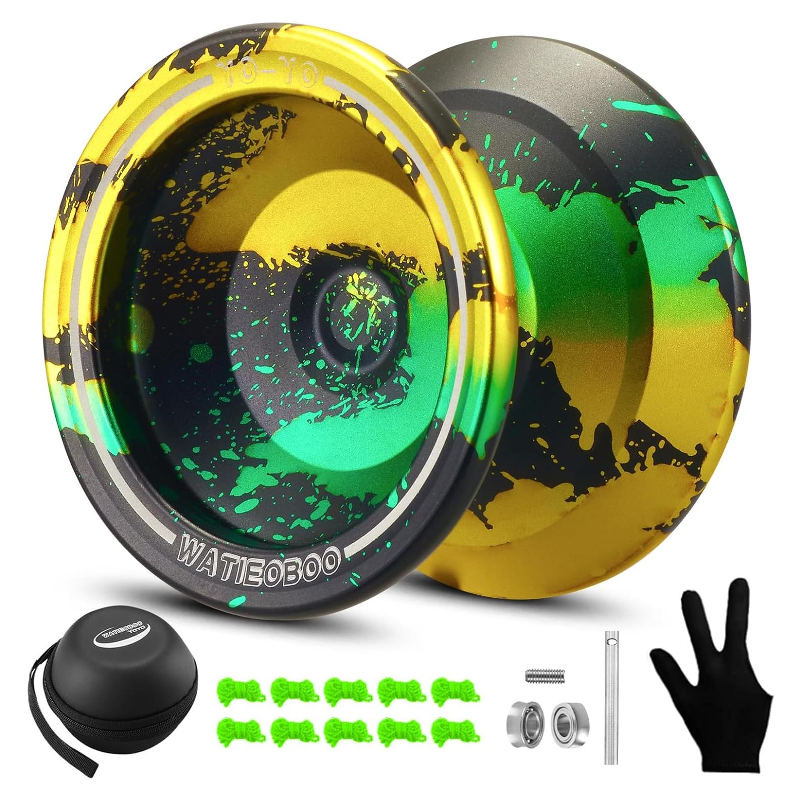 Yoyo Profesional WATIEOBOO Metálico para Niños y Adultos