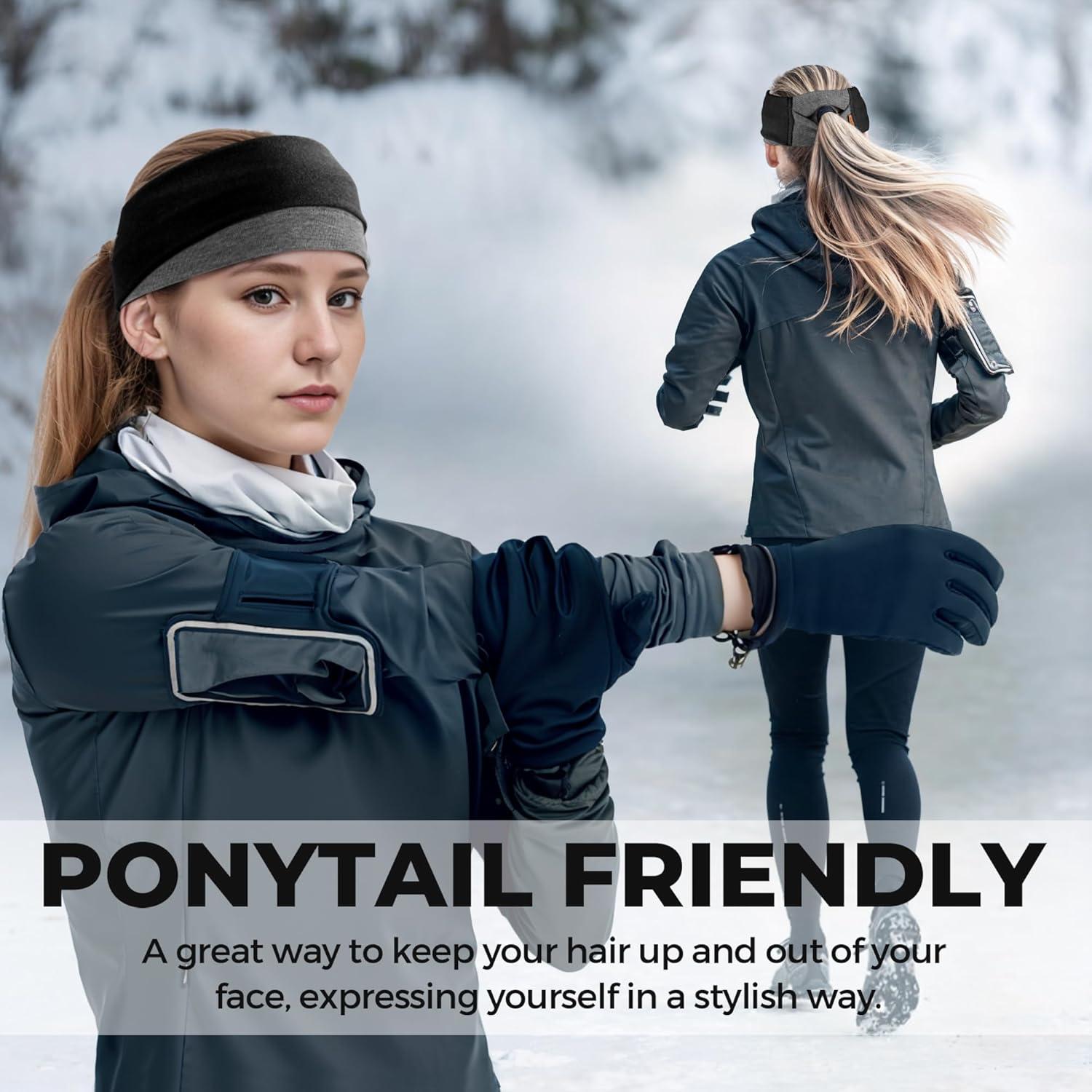 Banda Calentadora de Oídos Sukeen Doble Capa para Mujeres