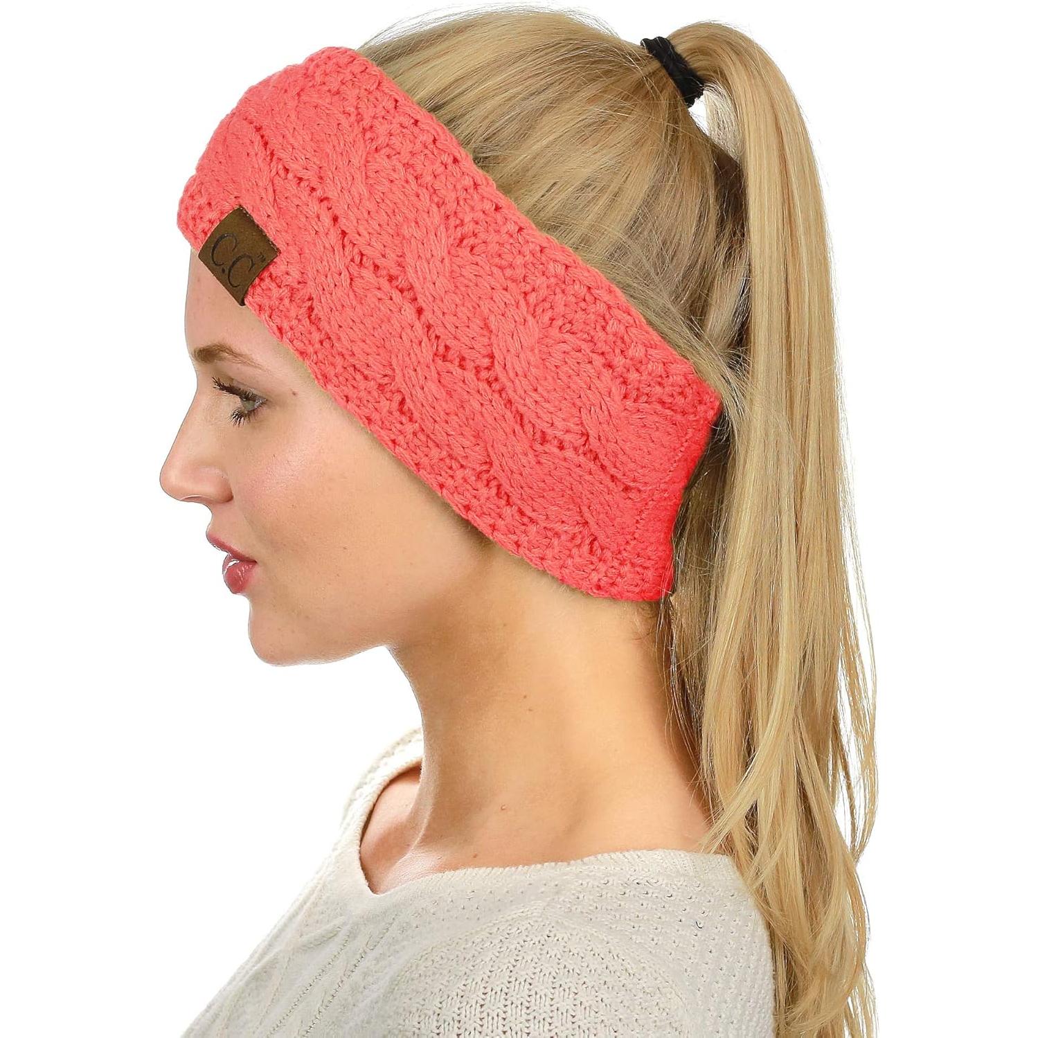 Banda para la cabeza de invierno C.C HW20-CORAL 57 cm
