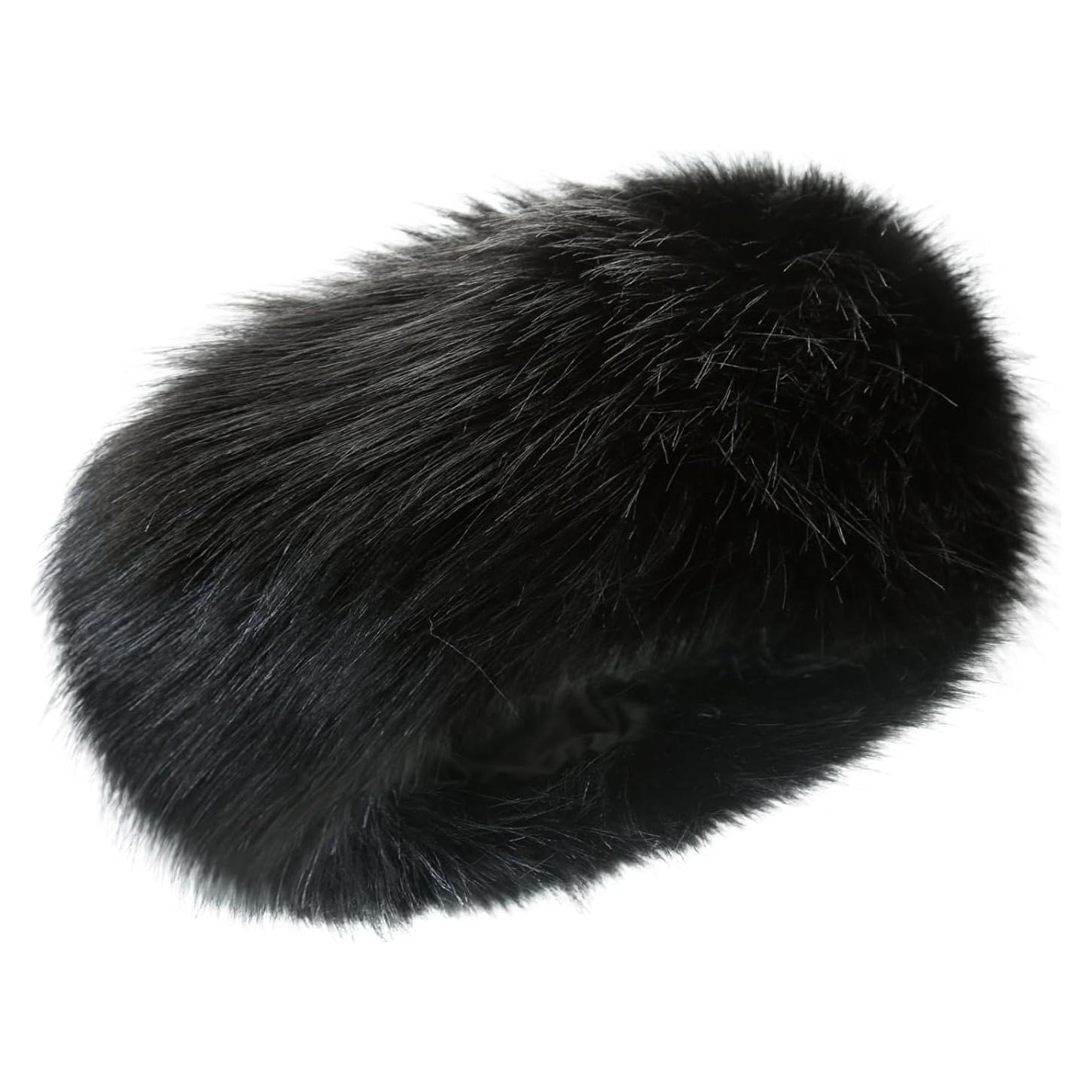 Diadema de Piel Sintética RANOME para Mujeres - Cálida y Cómoda