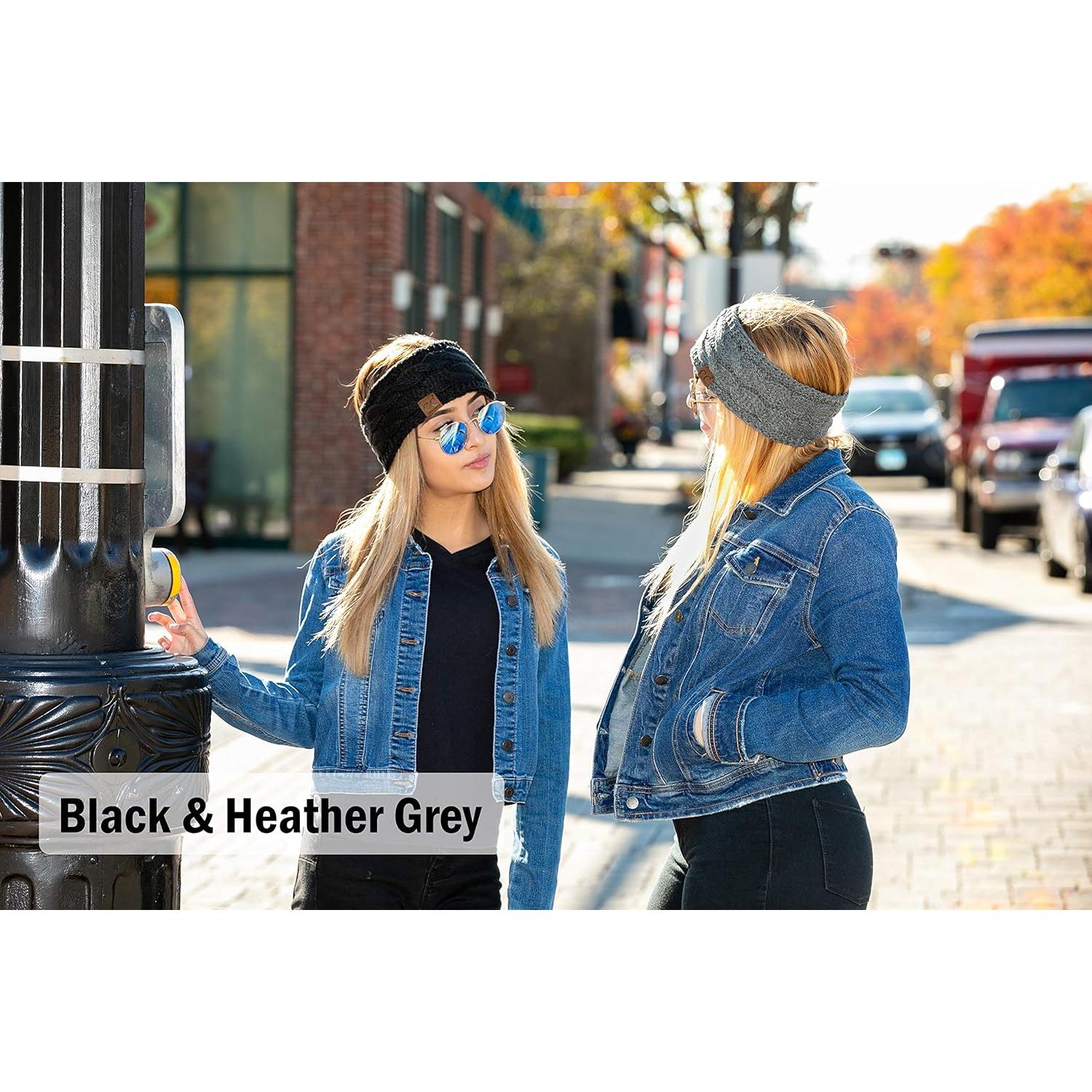 Diadema de Invierno Funky Junque Rosa Caramelo - Tejido Acogedor