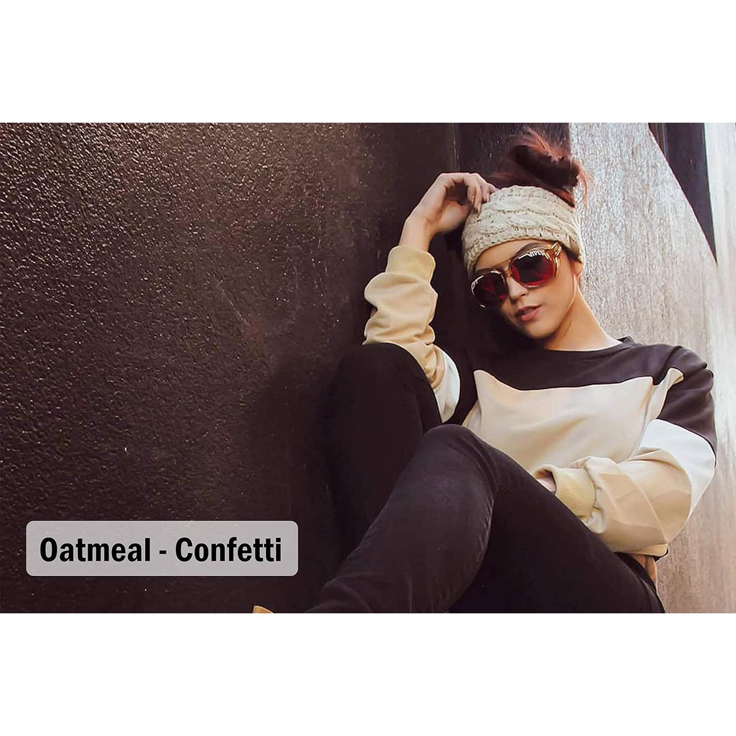 Diadema de Invierno Funky Junque Rosa Caramelo - Tejido Acogedor