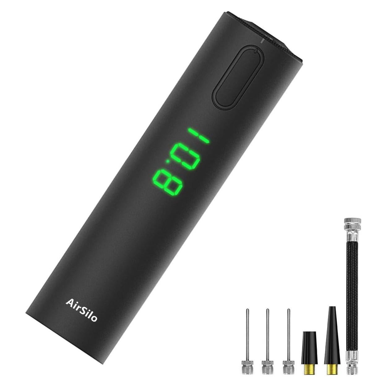 Bomba Eléctrica de Pelotas AirSilo A1 con Manómetro LED