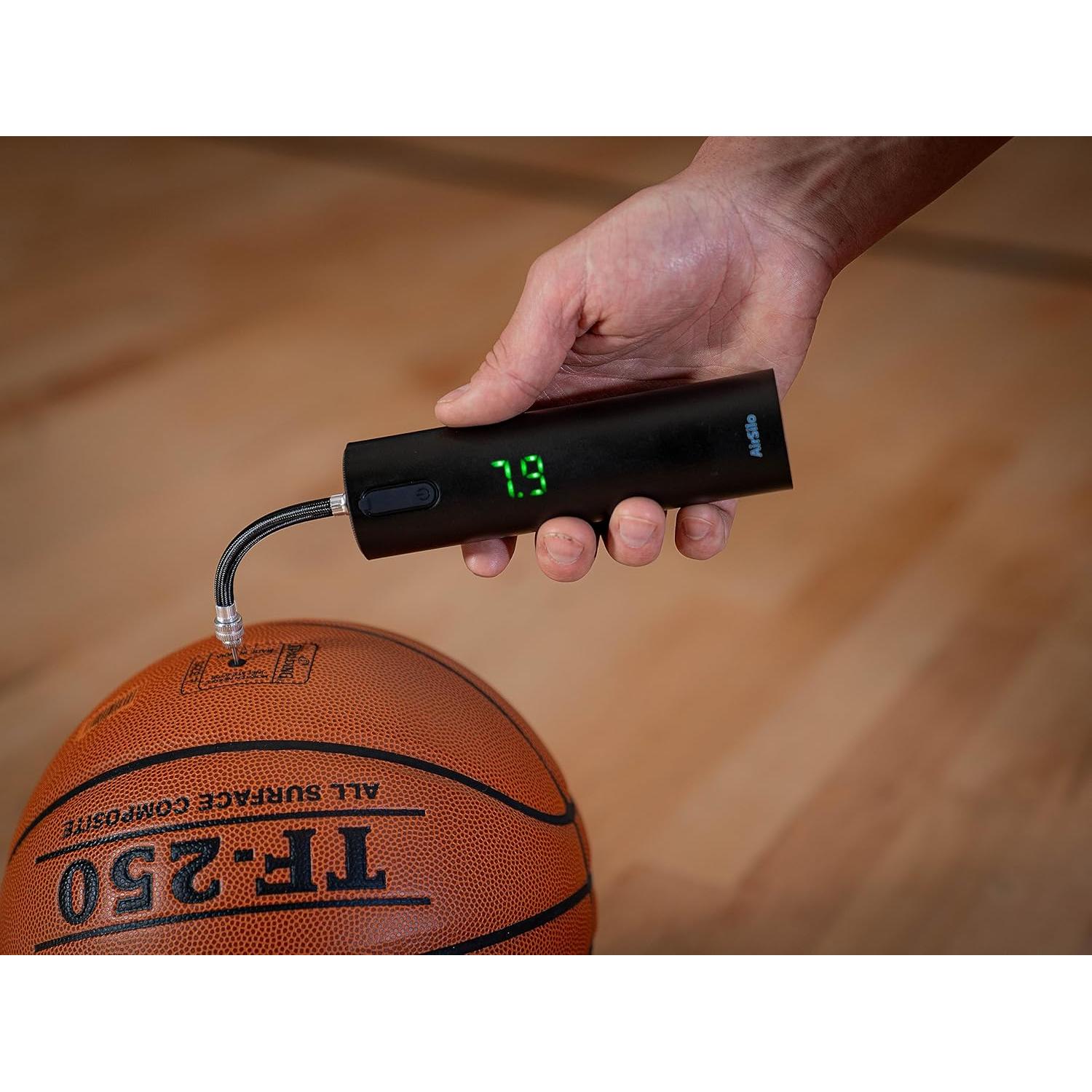 Bomba Eléctrica de Pelotas AirSilo A1 con Manómetro LED