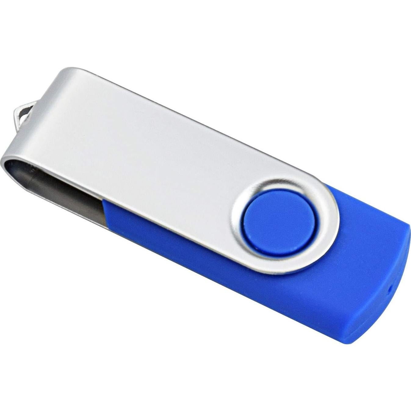 Paquete de 10 USB Flash Drive KOOTION 1GB Azul