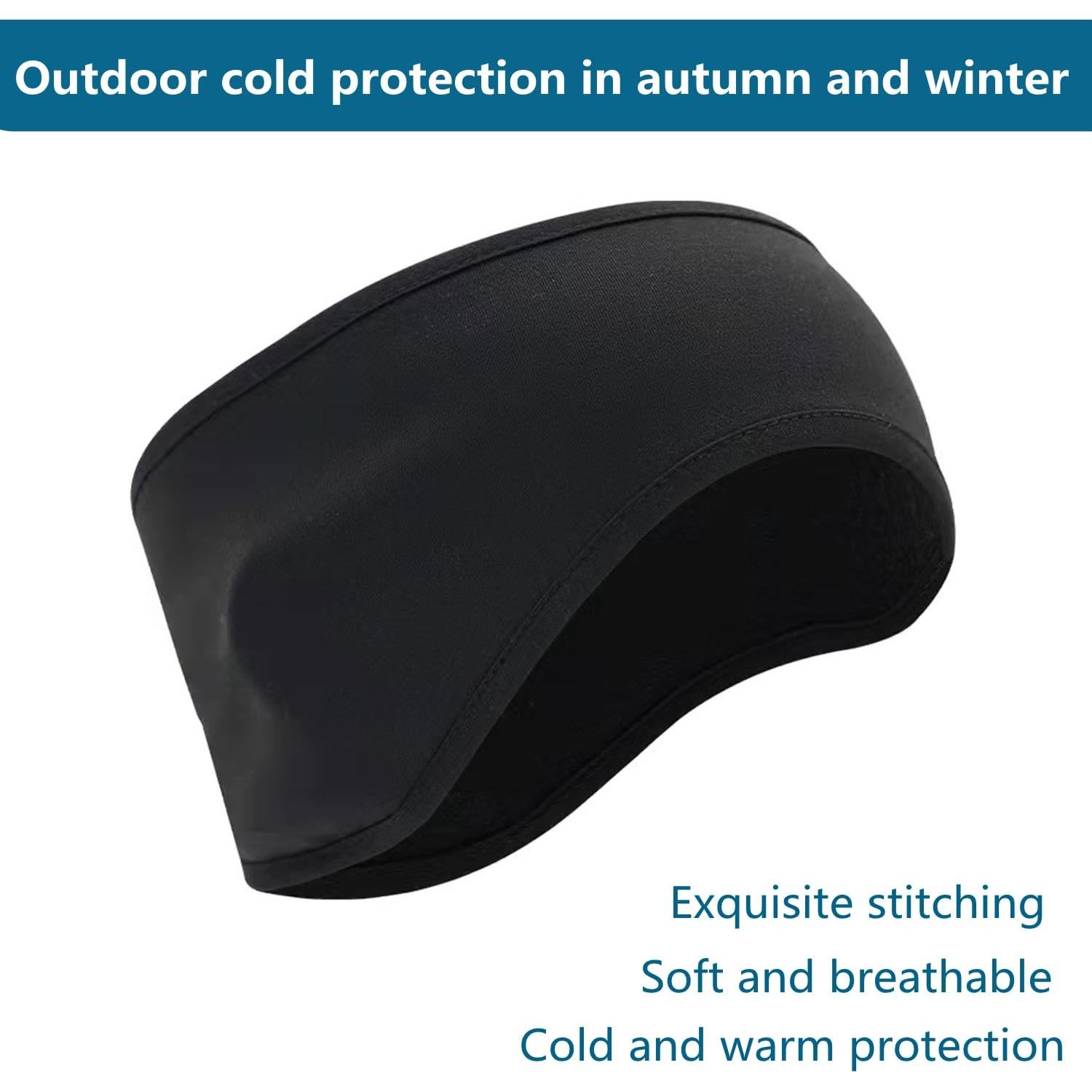 Diadema Calentadora de Oídos JUSDIQIR Polar Suave 20x12cm