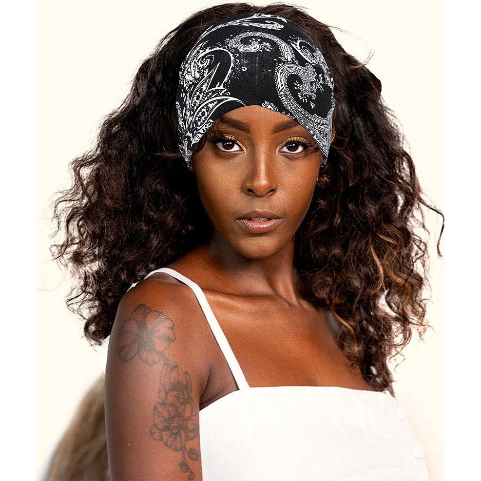Diademas Boho Gortin 3 Pcs Turbante Elástico para Mujeres