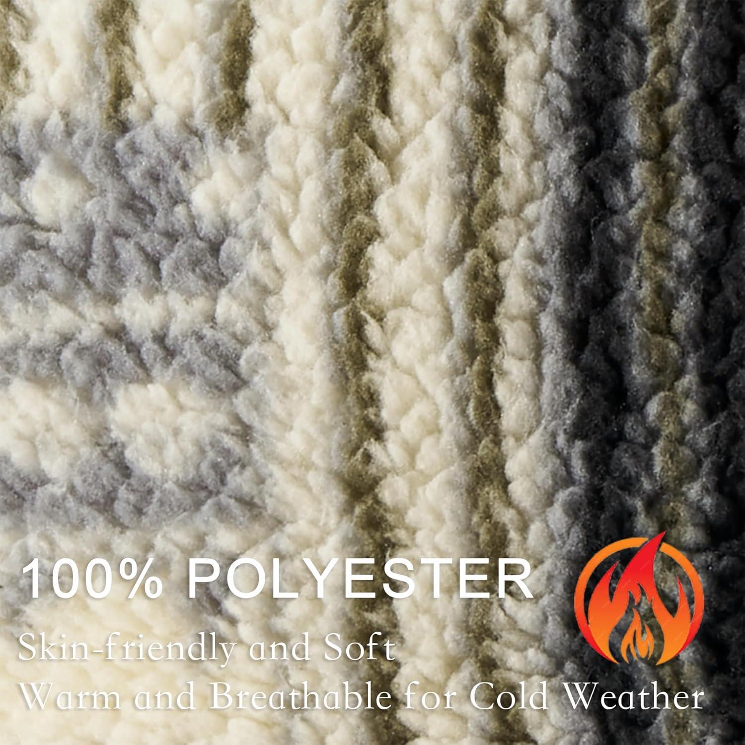 Cinta para la cabeza Kiyrnie invierno 2 unidades verde marrón