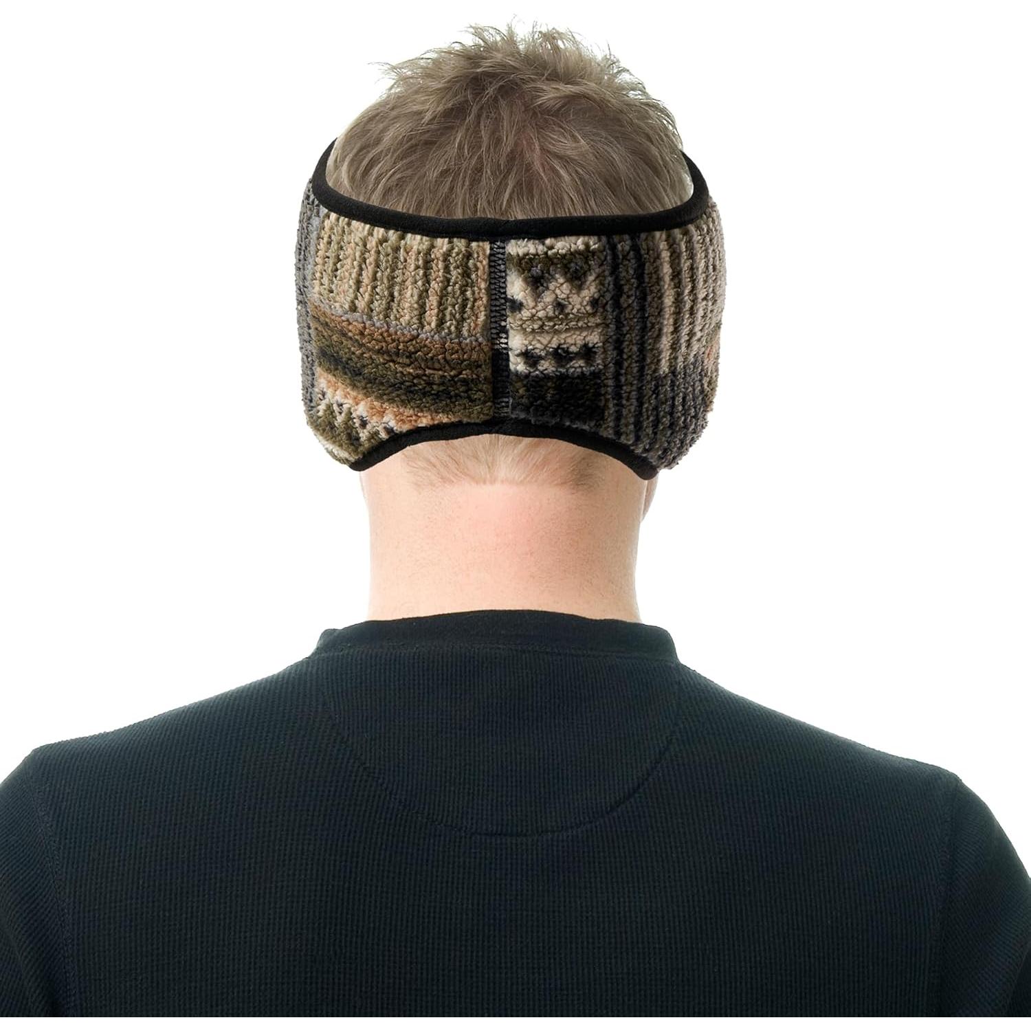 Cinta para la cabeza Kiyrnie invierno 2 unidades verde marrón