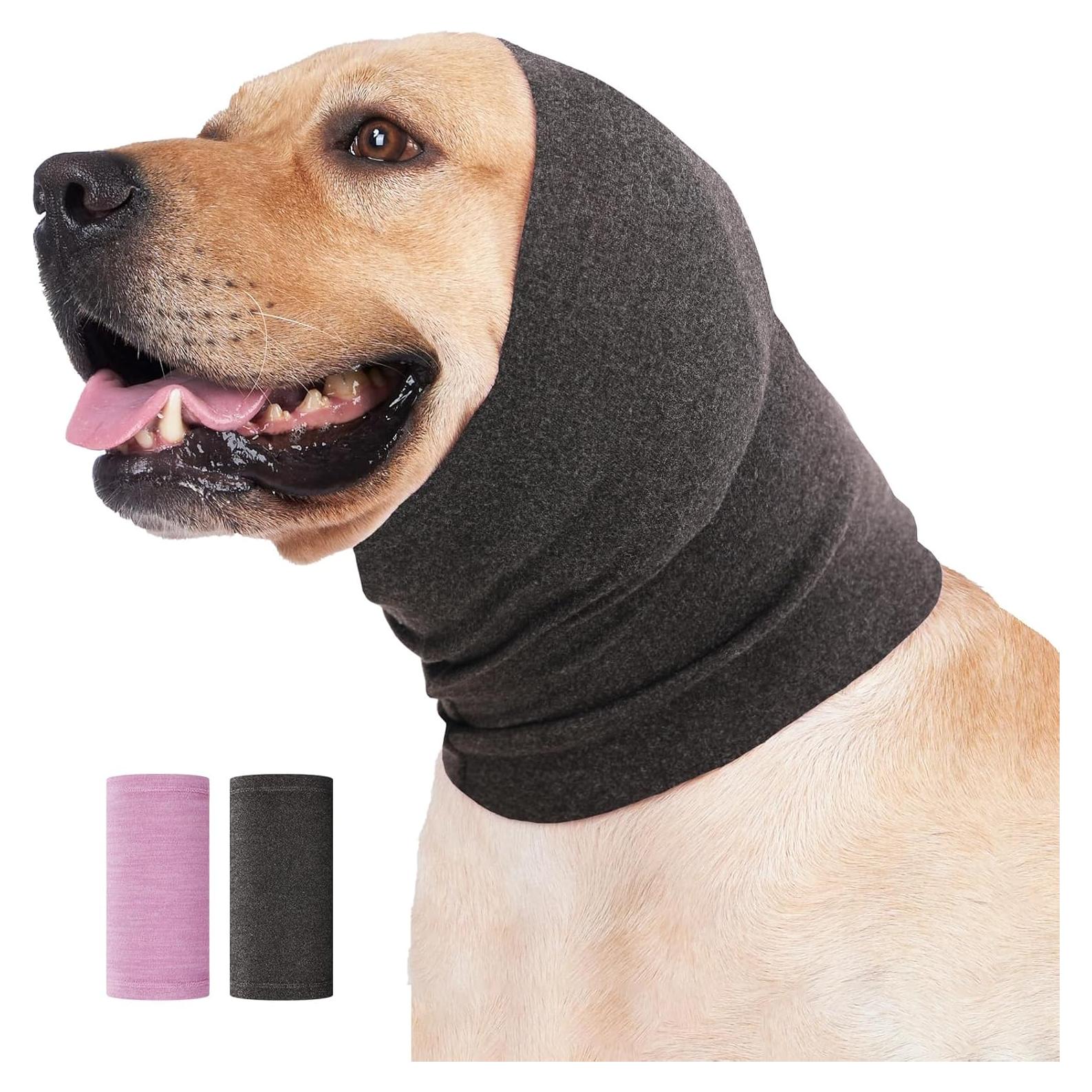 Cubierta de Cabeza para Perros Nanaki Quiet Dog - Gris Pequeño