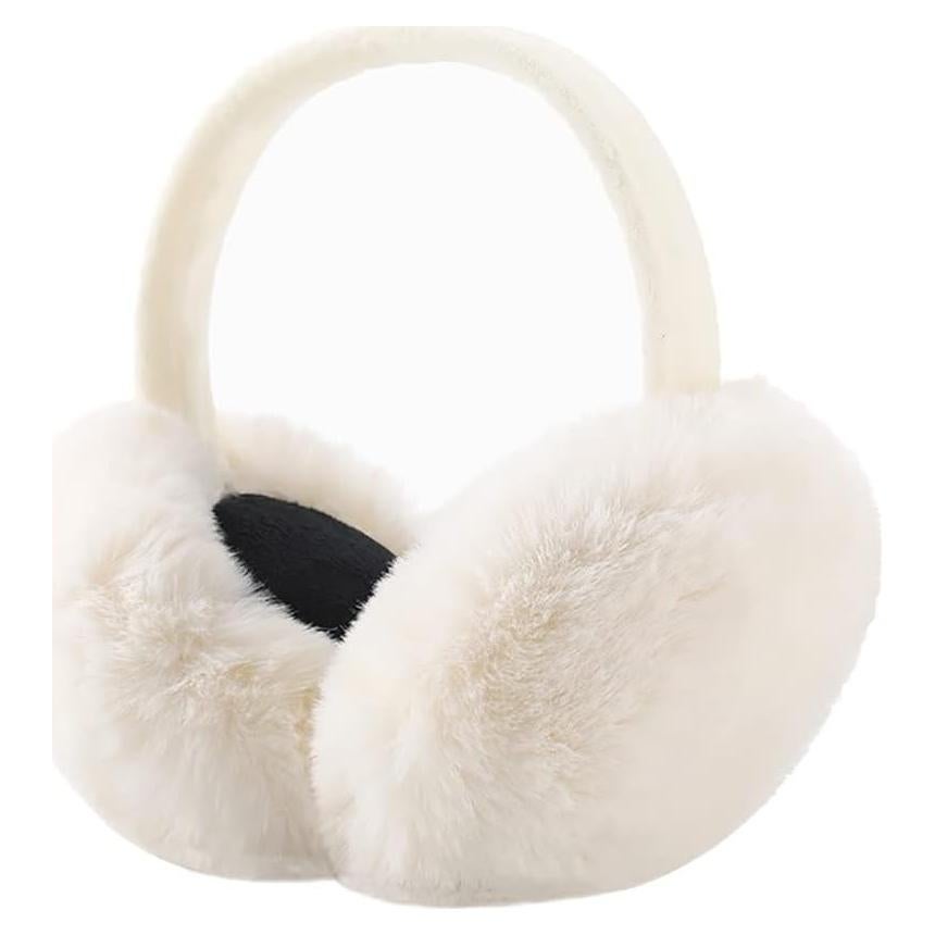 Auriculares de Peluche Plegables GSHLLO para Niñas - Calentadores de Oídos Invierno
