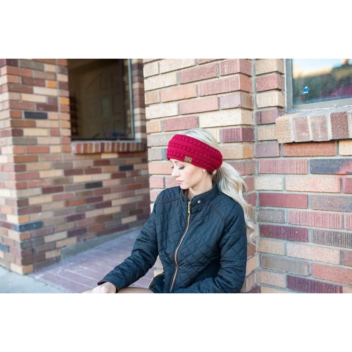 Diadema de Tejido Acogedor Funky Junque para Mujeres - 2 Pzs