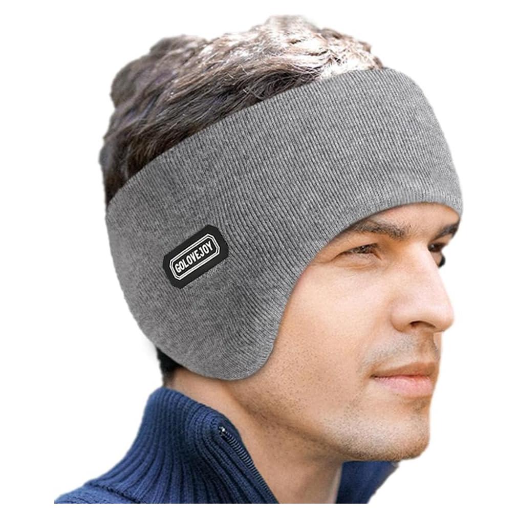 Calentadores de Oído M-YOUNG Doble Capa Gris para Invierno