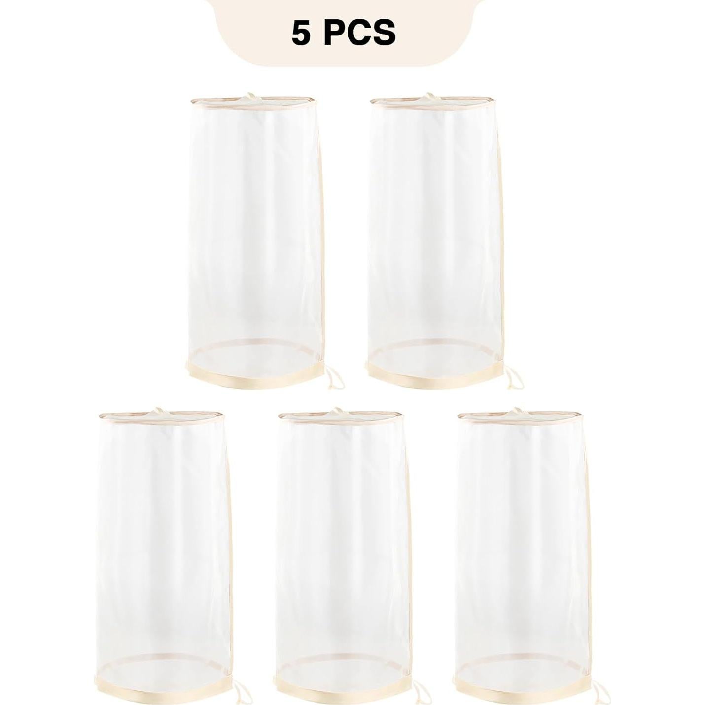 5 Bolsas de Almacenamiento para Pelucas AIHOPESTO - Transpirables