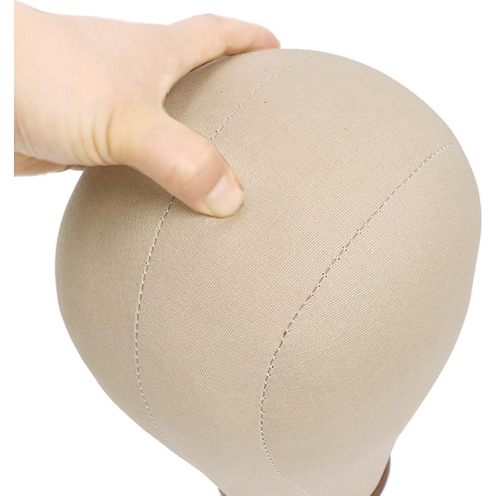 Cabeza de Maniquí de Lienzo Dazzle 22" para Pelucas