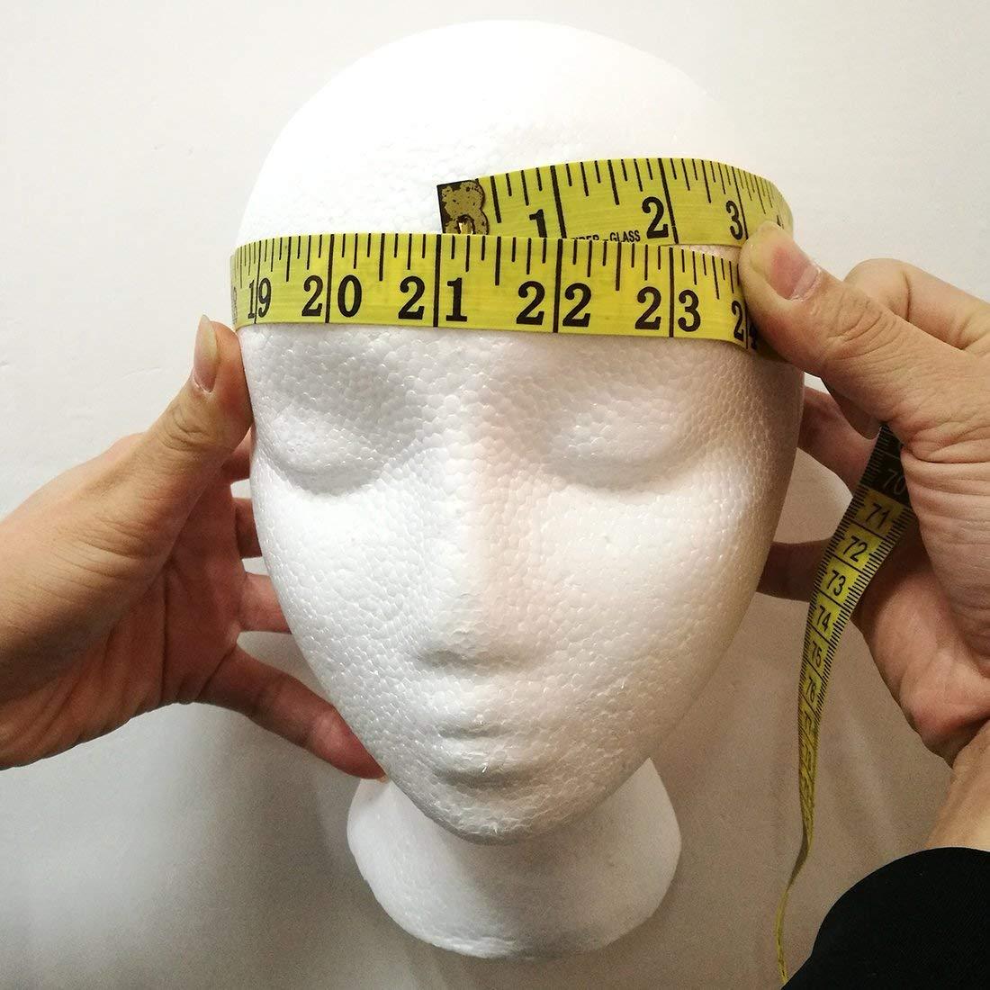 Cabeza de Maniquí Femenina de Espuma LIAMTU - Soporte para Peluca