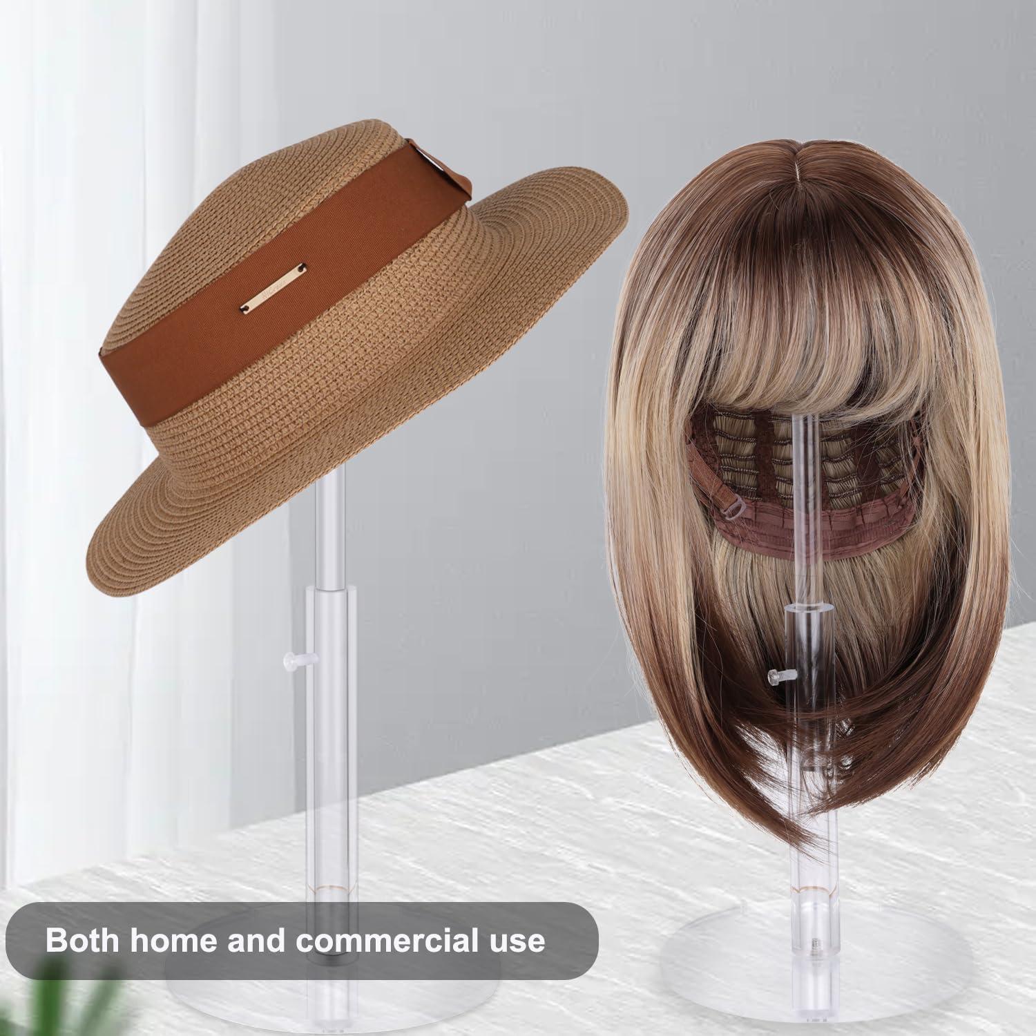 Soporte de Exhibición para Pelucas y Sombreros Poipoilu Ajustable