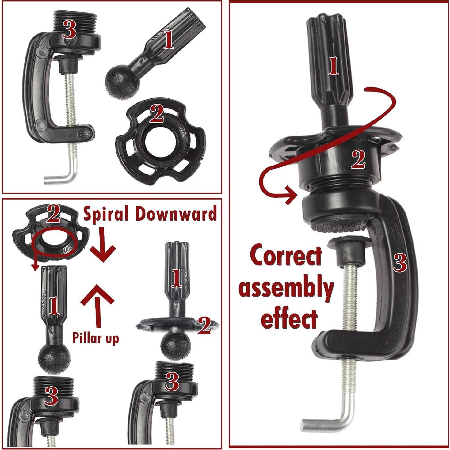 Cabeza de Maniquí de Lona XTREND 56 cm con Soporte para Peluca