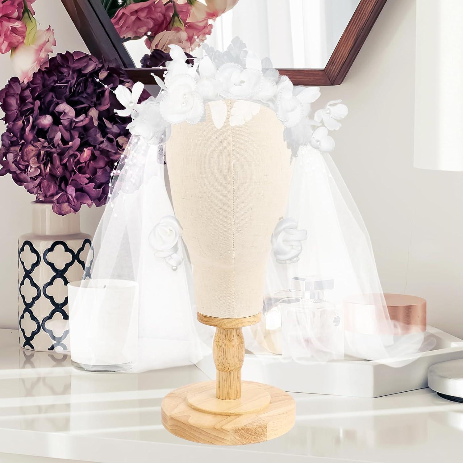 Soporte para Pelucas Beauty Star, Cabeza de Maniquí 56 cm