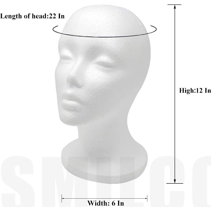 Cabeza de Espuma para Pelucas 30.48 cm - Smilco