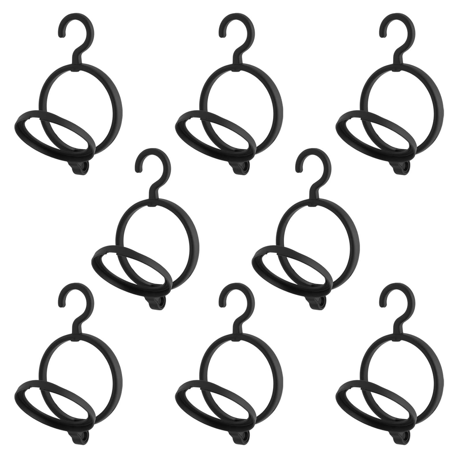 Soporte de Peluca Colgante JEUIHAU 8 Piezas Plástico 59.1 cm