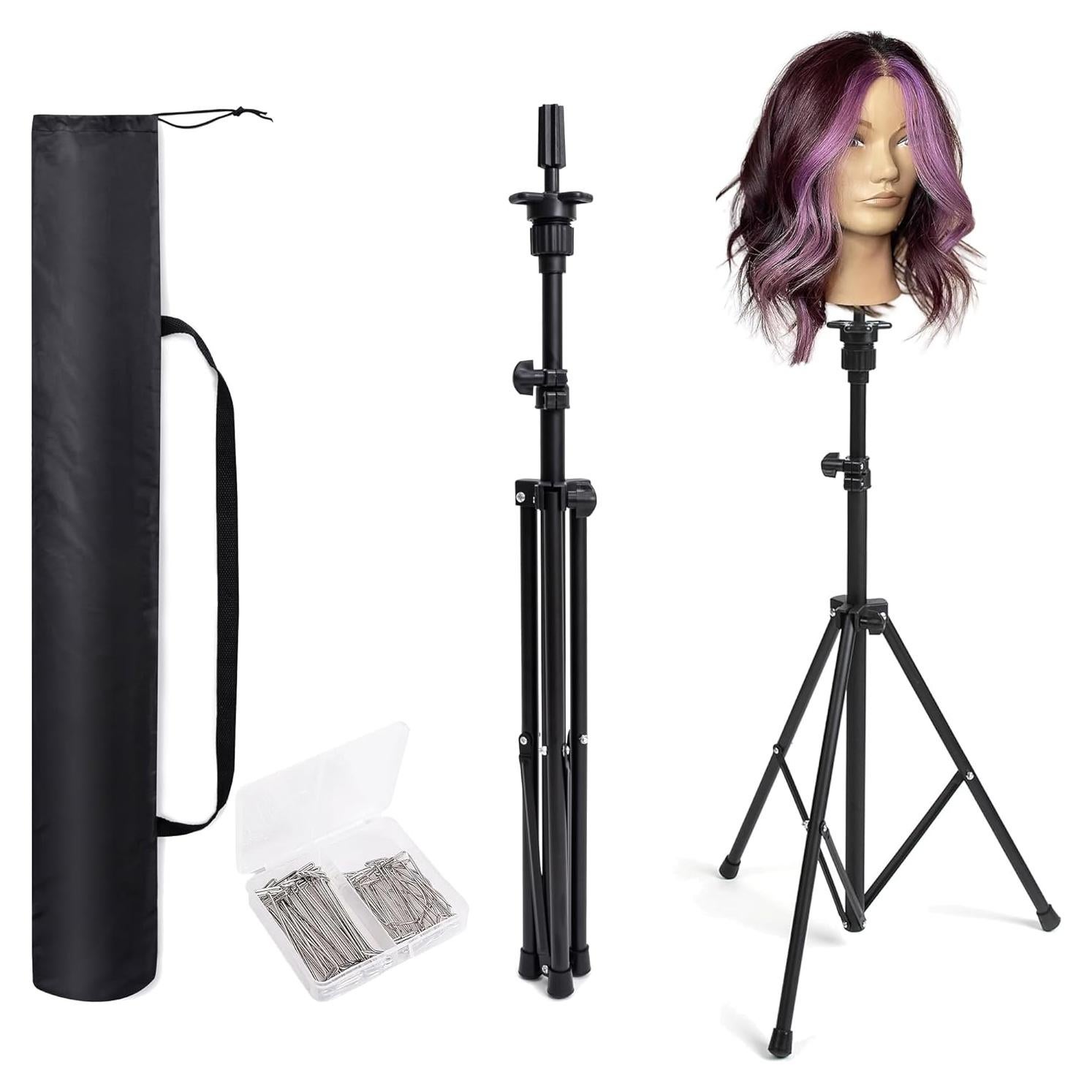 Soporte de Trípode para Pelucas GOP Ajustable 90-133 cm