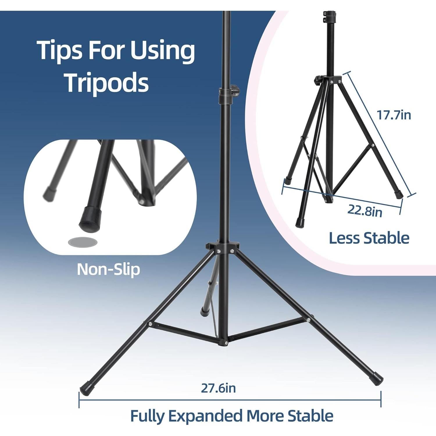 Soporte de Trípode para Pelucas GOP Ajustable 90-133 cm