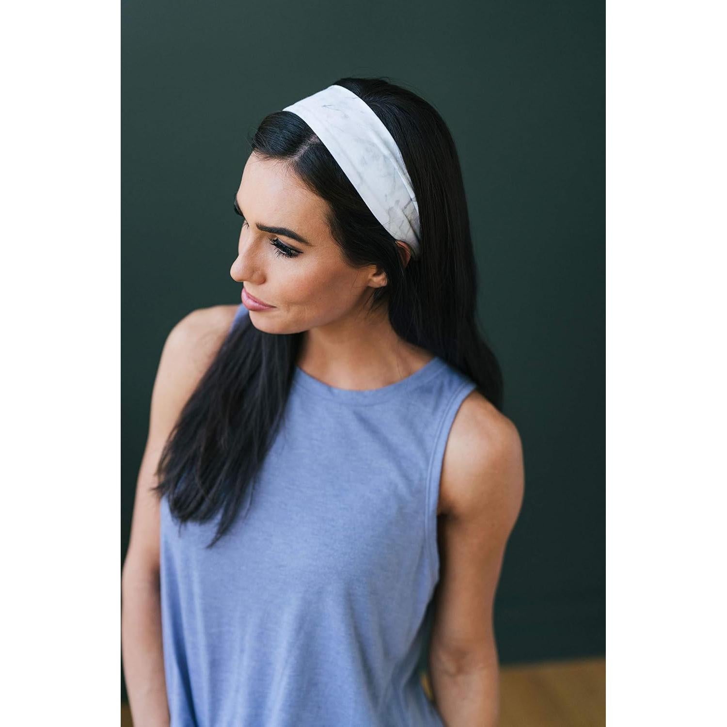 Cinta para la cabeza ancha antideslizante Maven Thread 5.08 cm