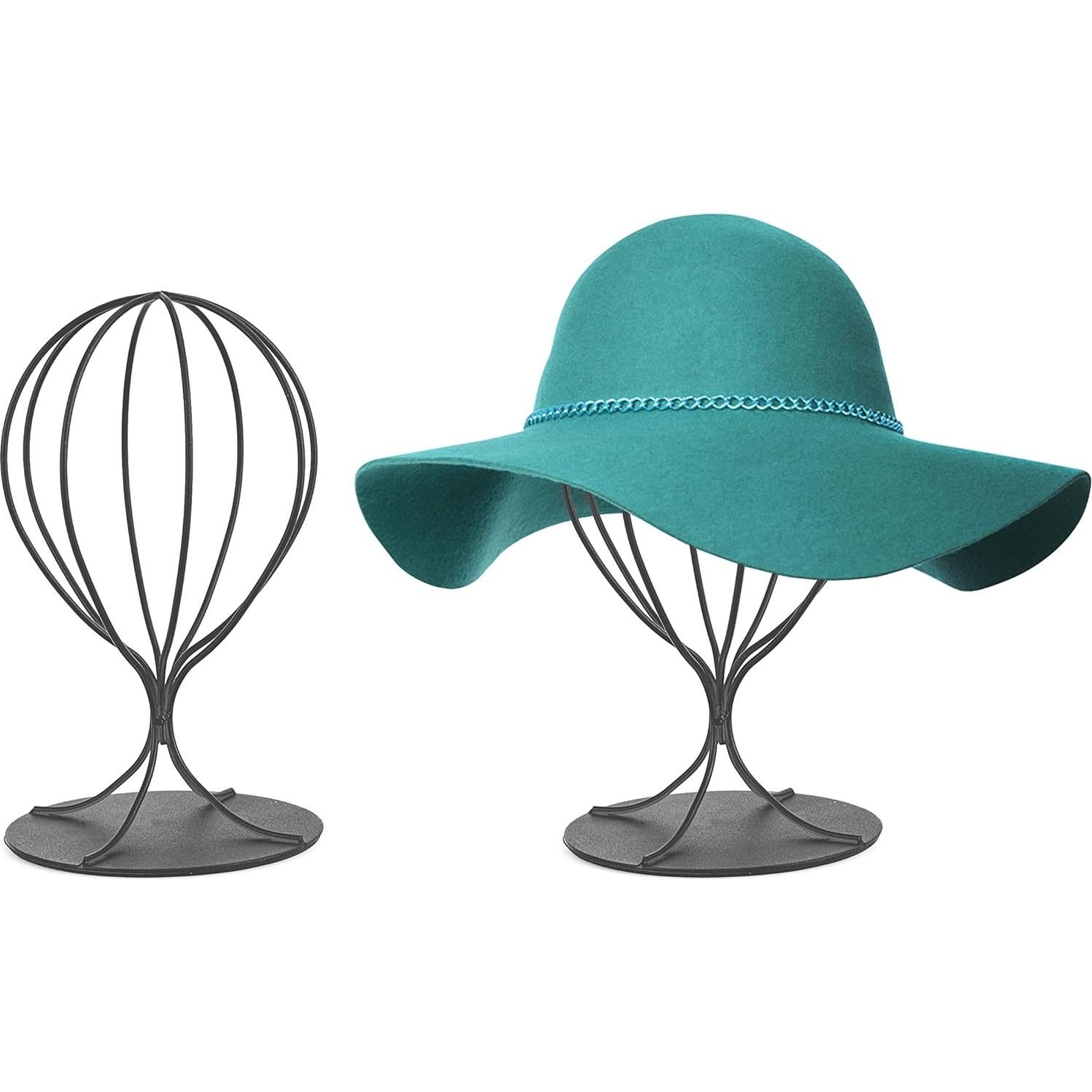 Soporte para Sombreros de Metal Bjewego - Juego de 2 Negro
