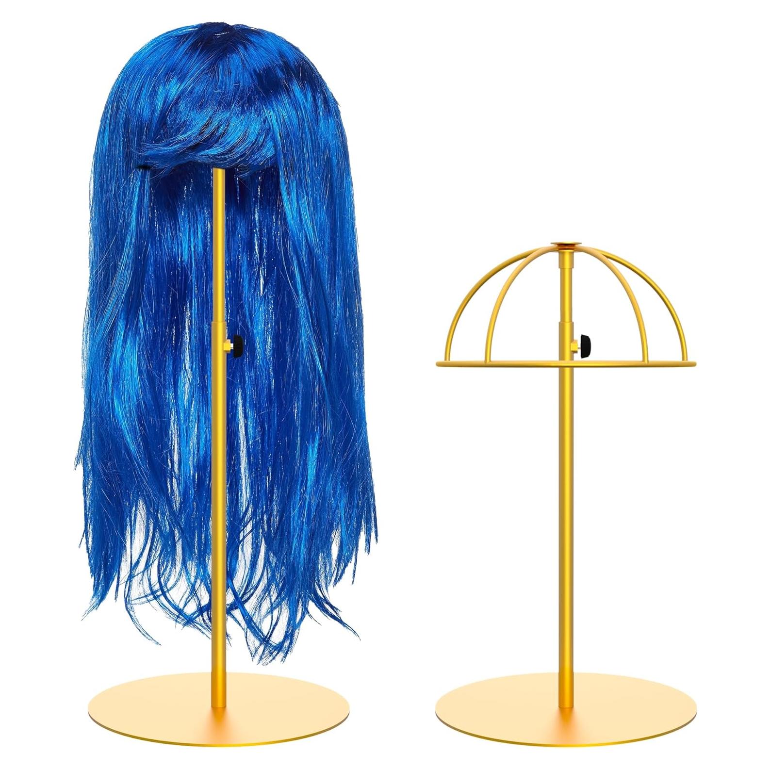 Soporte de Peluca Ajustable Alyoen - Paquete de 2 Unidades