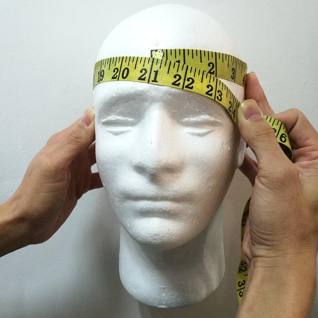 Cabeza de Maniquí de Exhibición Masculina LIAMTU 28 cm