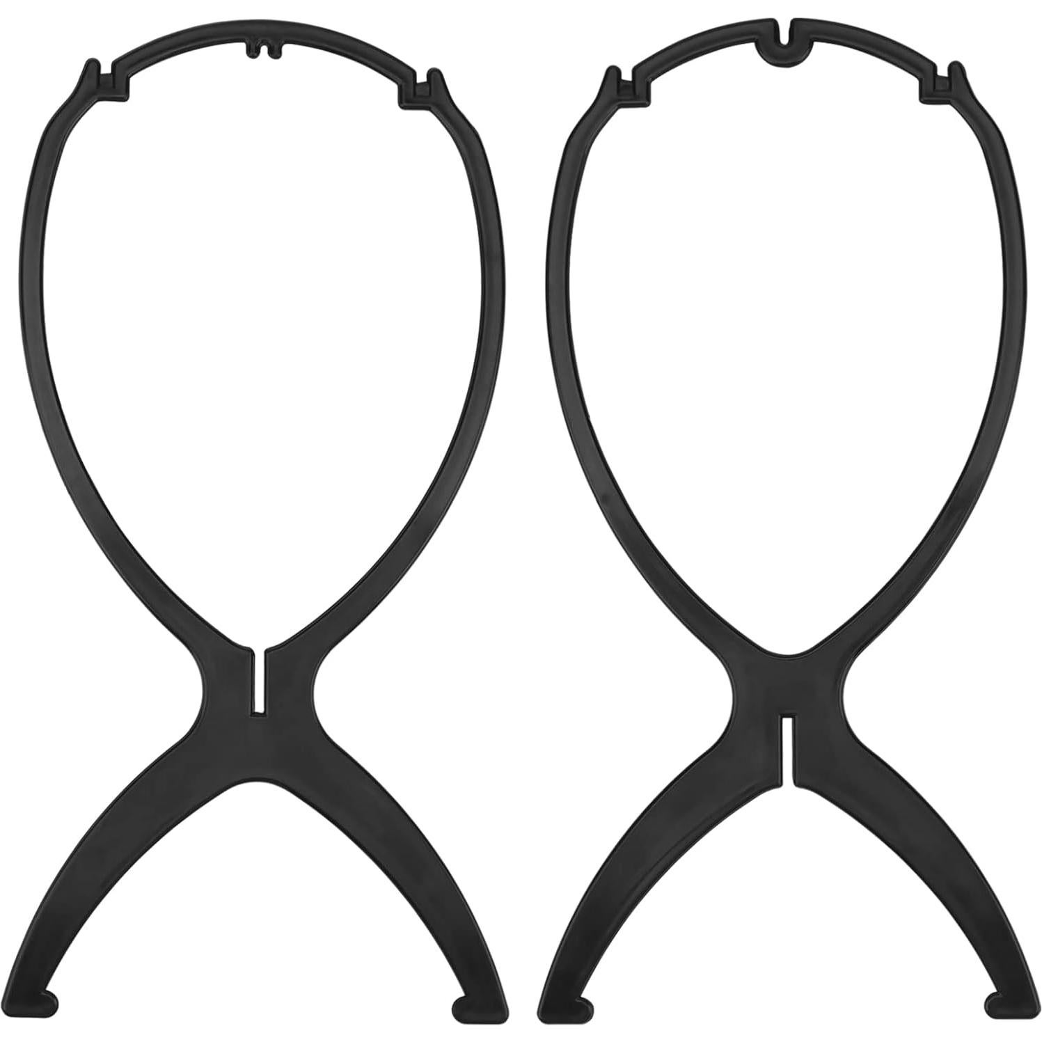 Paquete de 15 Soportes para Pelucas Plegables 35.5 cm