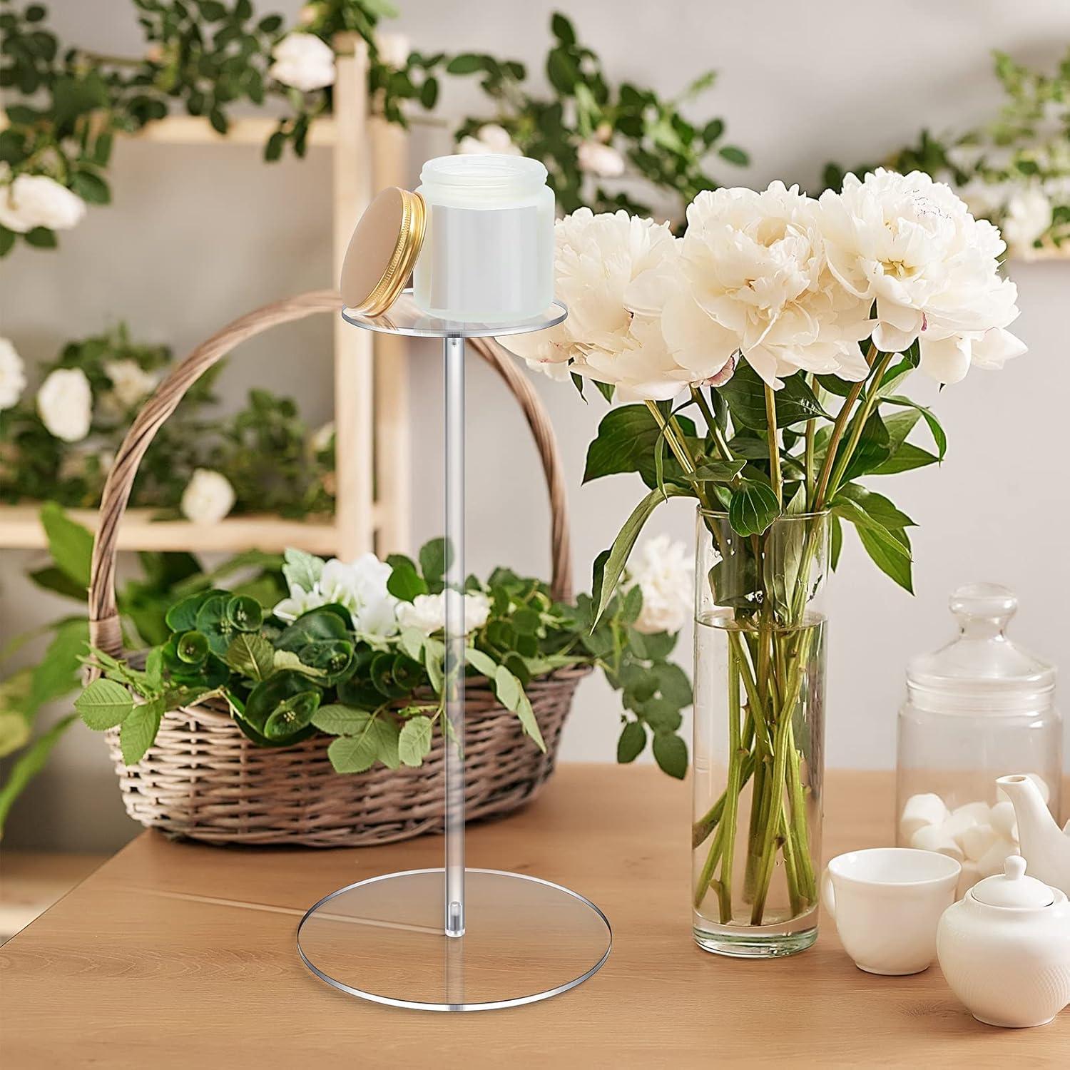 Soporte de Sombrero Acrílico Geetery Ajustable 30-43 cm - 4 Pcs