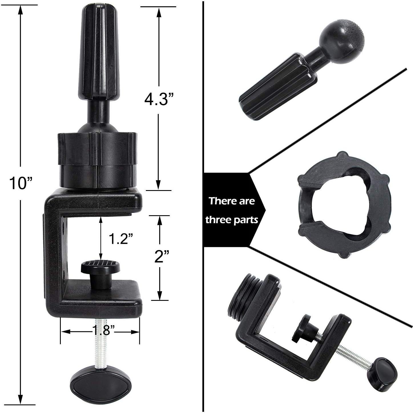 Soporte de Abrazadera en C GEX Worldwide para Maniquí 22.6 cm