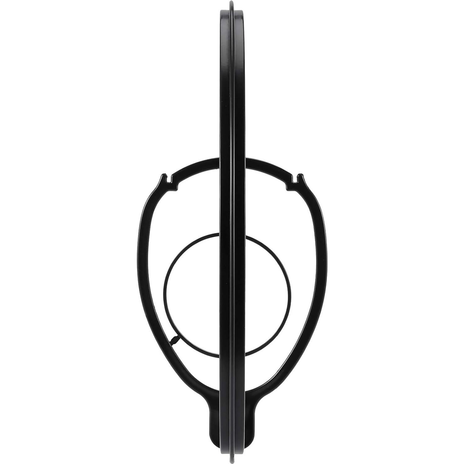 Paquete de 8 Perchas para Pelucas ZEONHAK Colapsables Negro