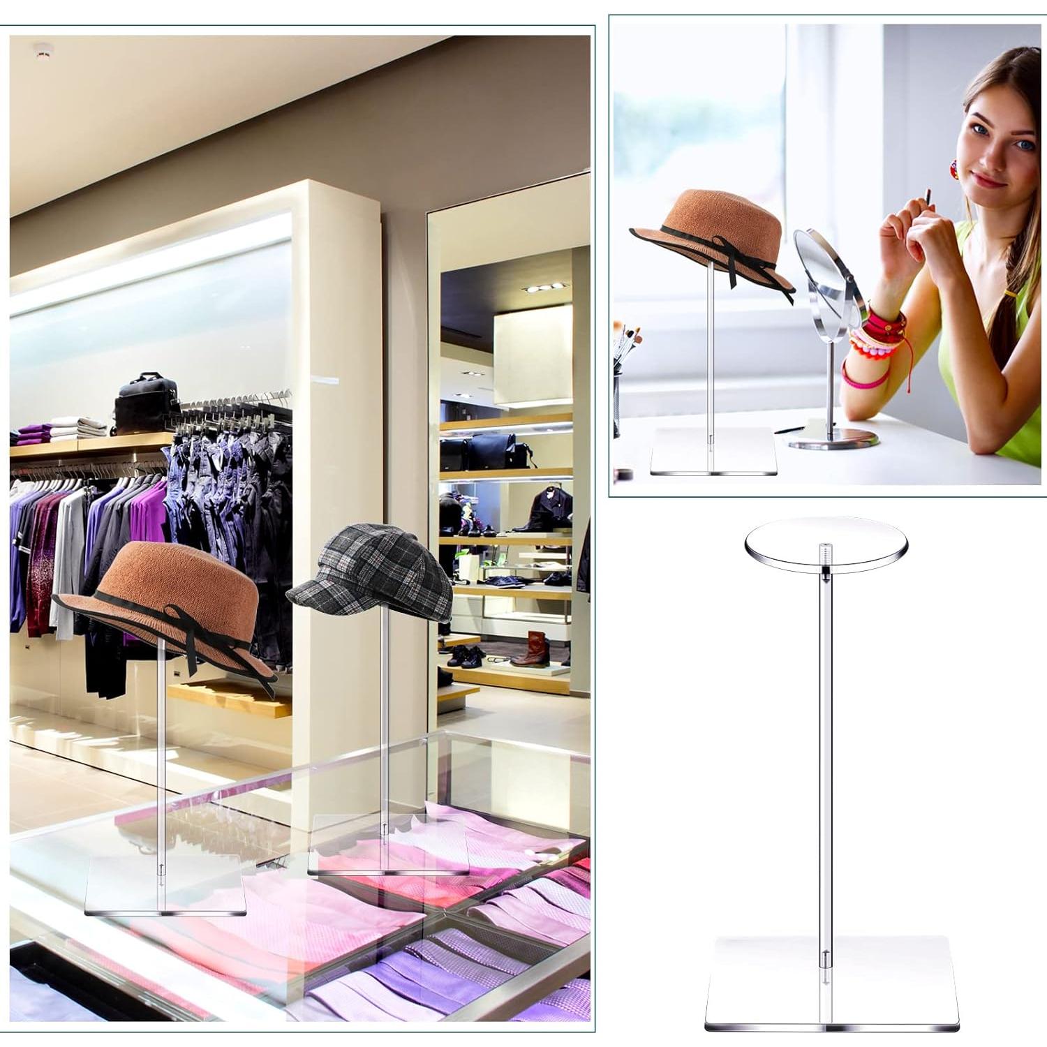 Soporte de Acrílico para Sombreros Chunful 35.56 cm - 4 Piezas