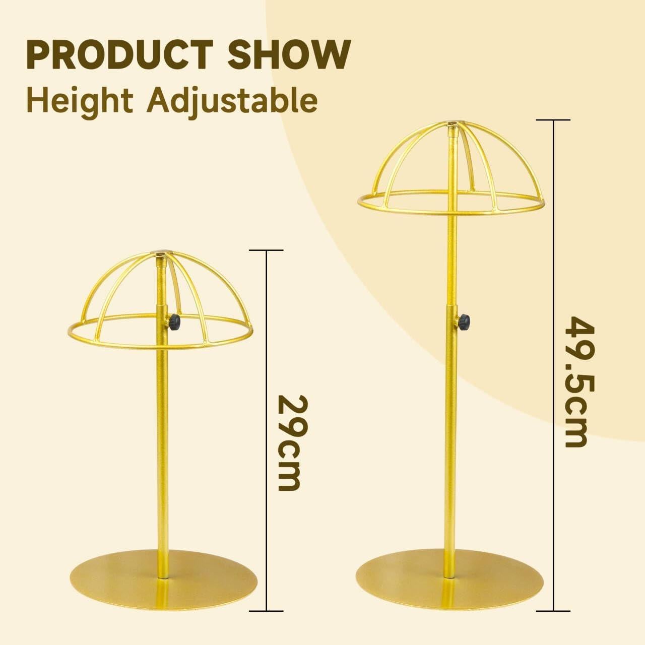 Soporte de Peluca Ajustable Alyoen - Paquete de 2 Unidades