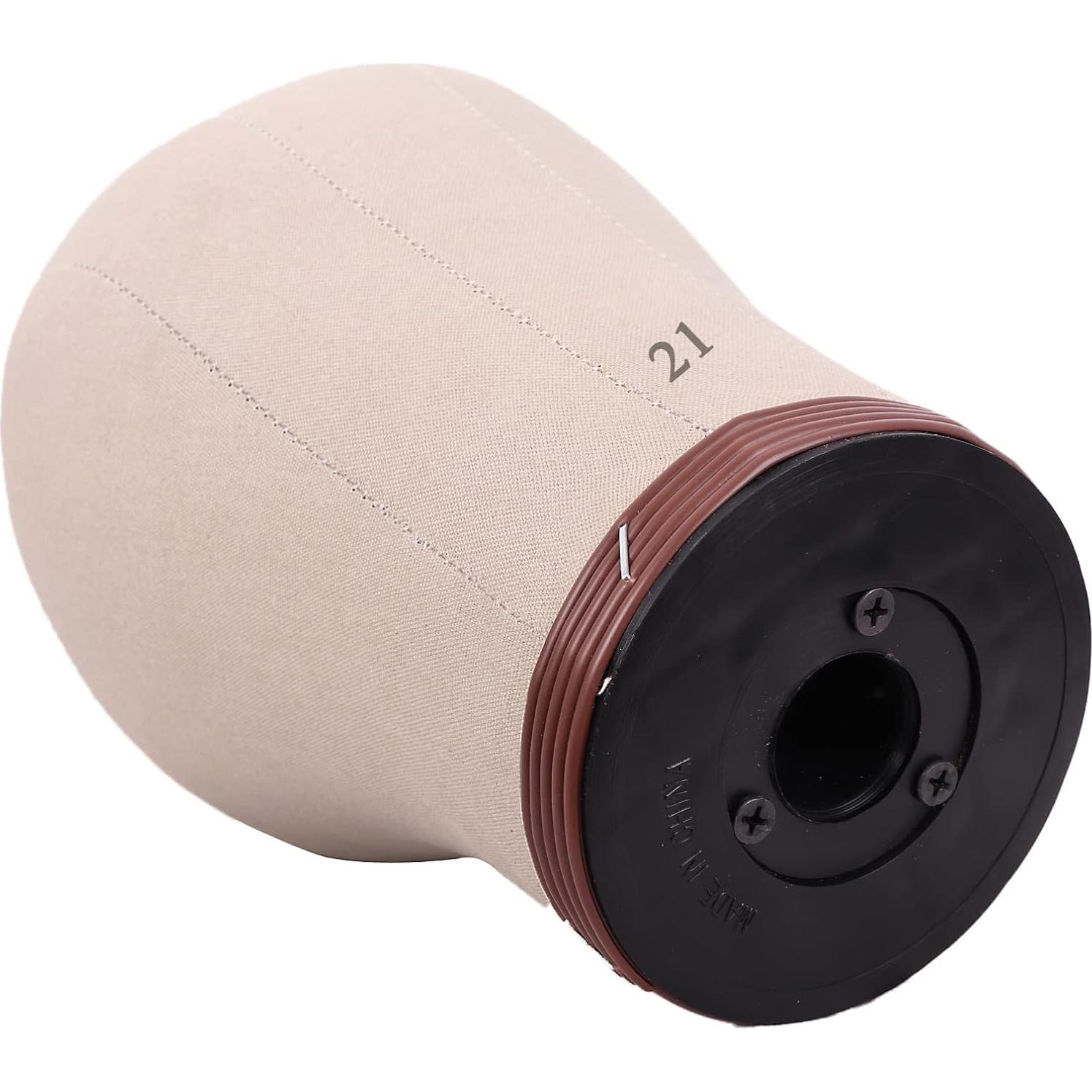 Cabeza de Peluca MapofBeauty 53.34 cm Corcho y Lienzo