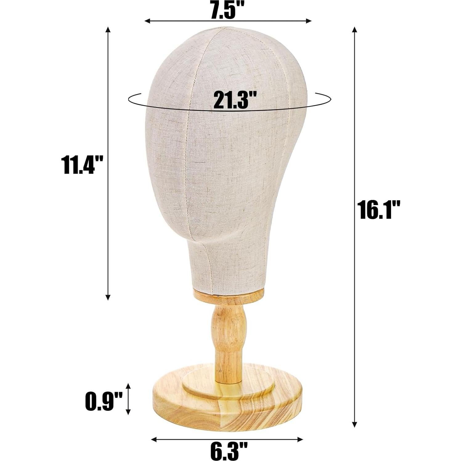 Cabeza de Maniquí Peohud 29 cm para Pelucas y Tocados