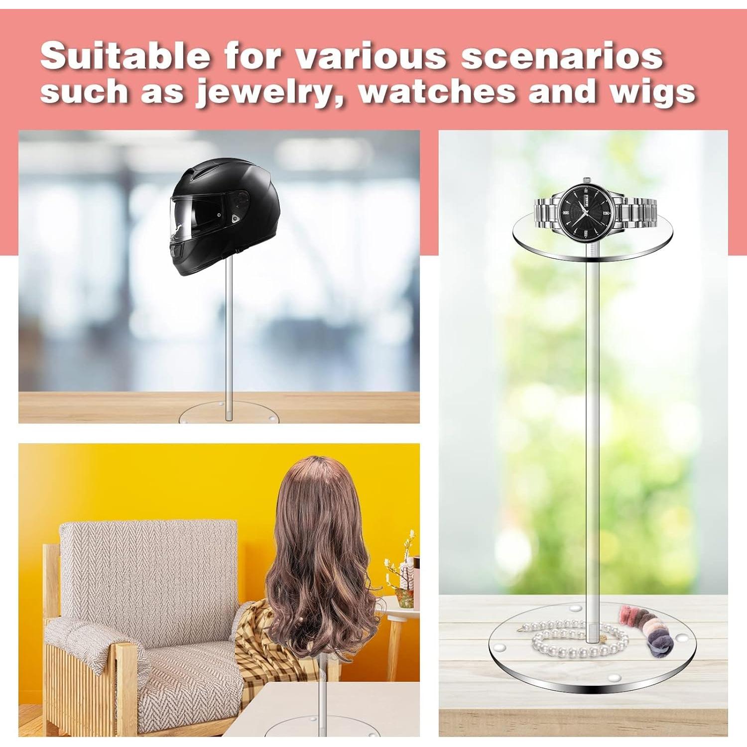 Soporte de Exhibición Acrílico Hdkwby 2 Paquete 30cm