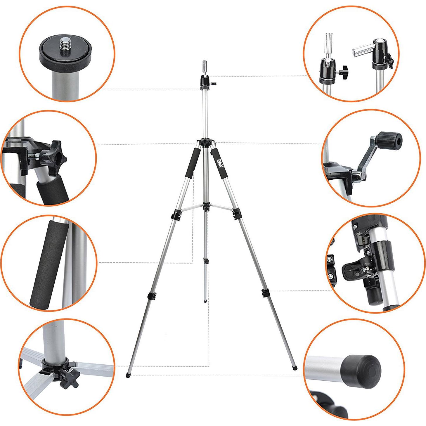 Soporte de Trípode GEX de 160 cm para Maniquí y Pelucas