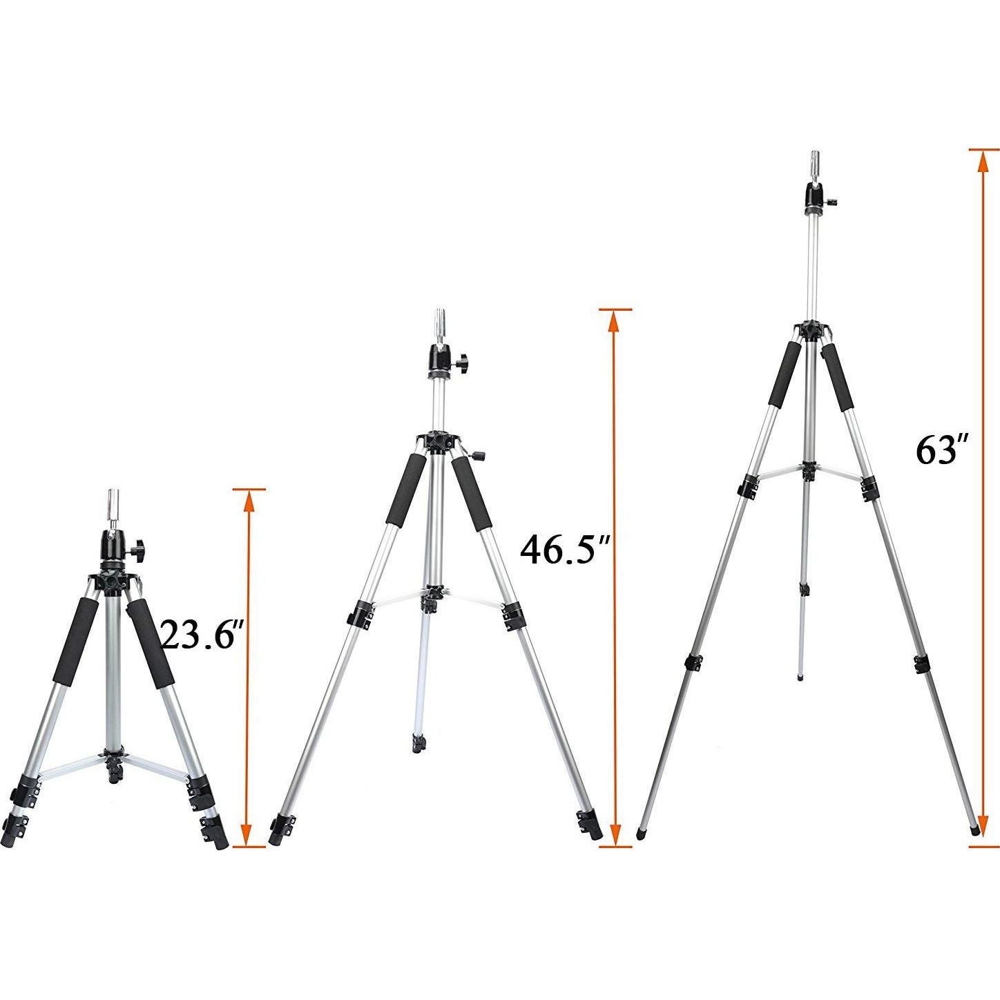 Soporte de Trípode GEX de 160 cm para Maniquí y Pelucas