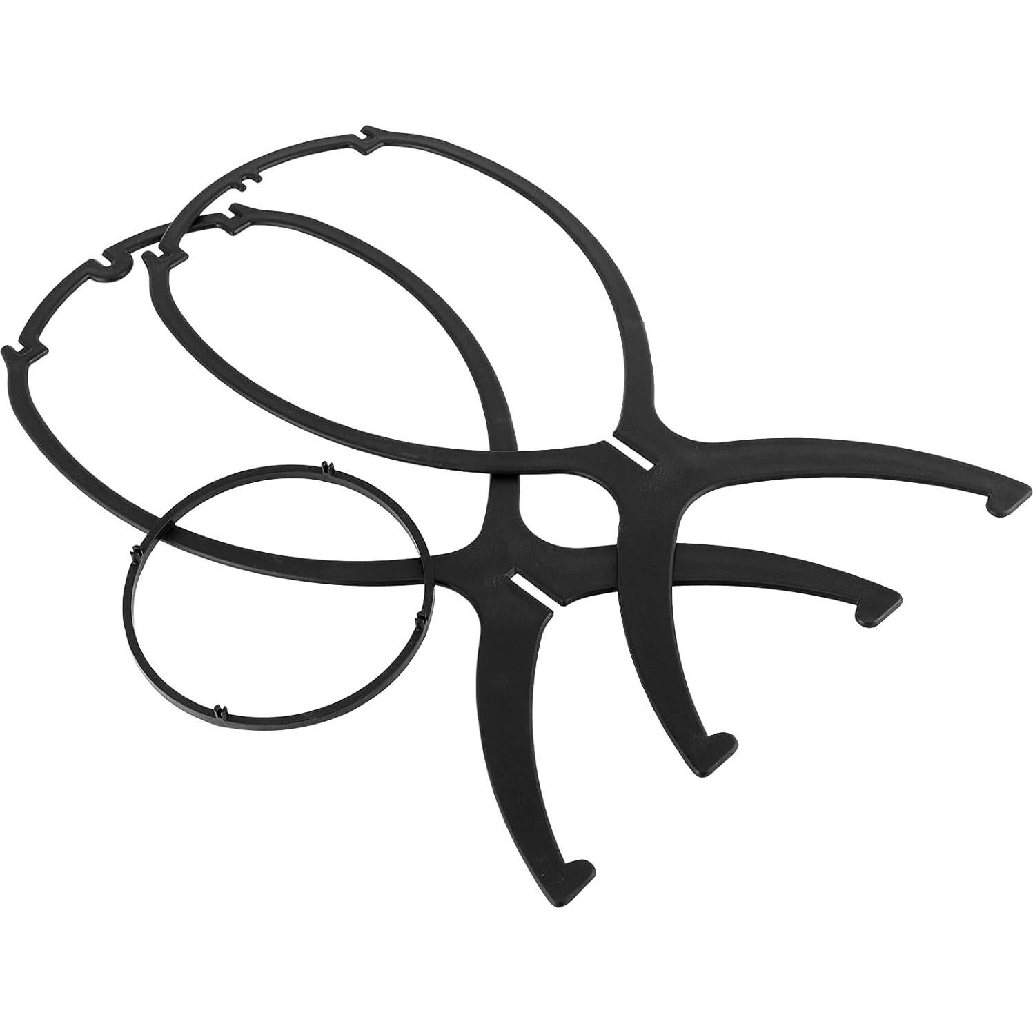 Paquete de 20 Soportes Plegables para Pelucas ZEONHAK Negro