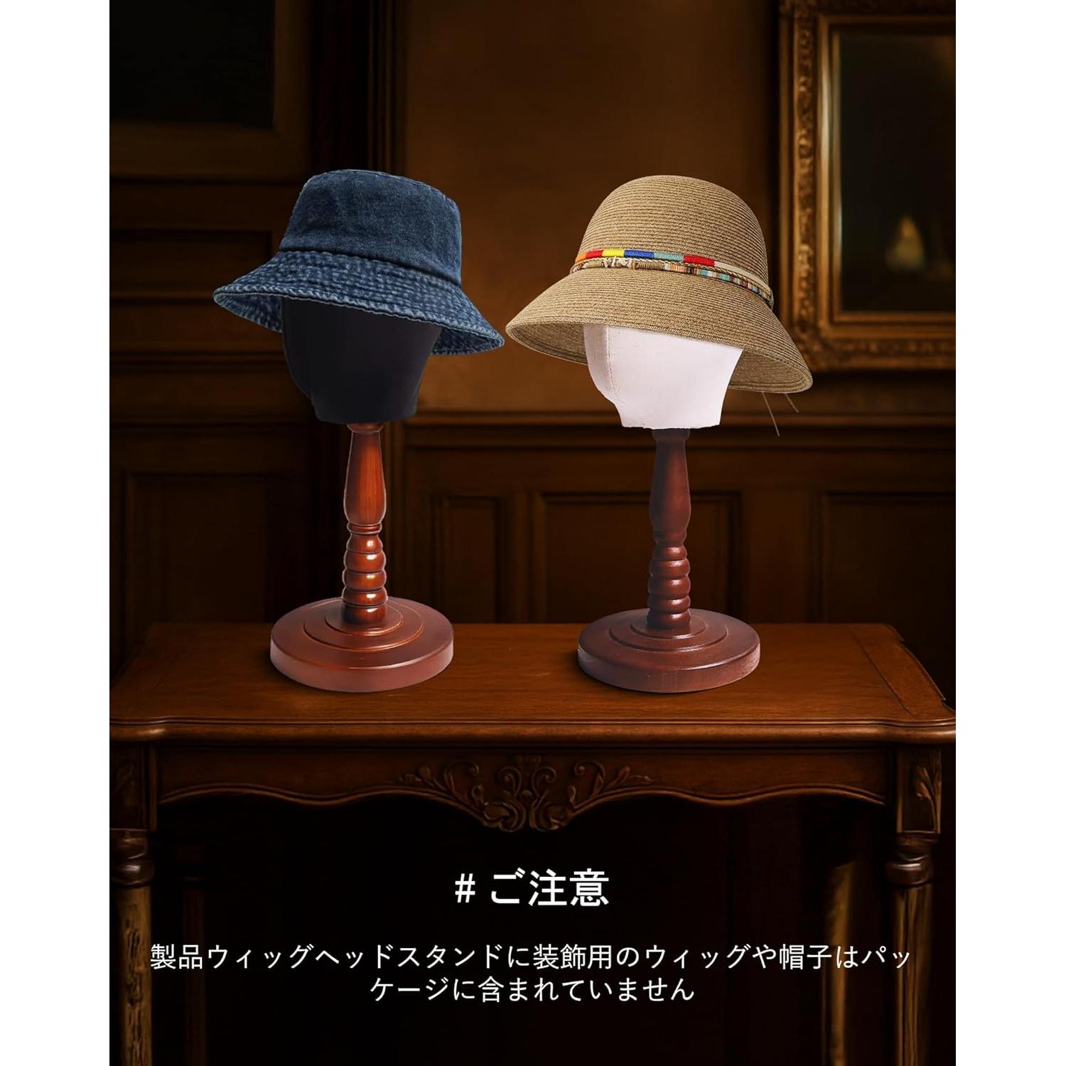 Soporte de Cabeza de Maniquí UnPinnable para Pelucas y Sombreros