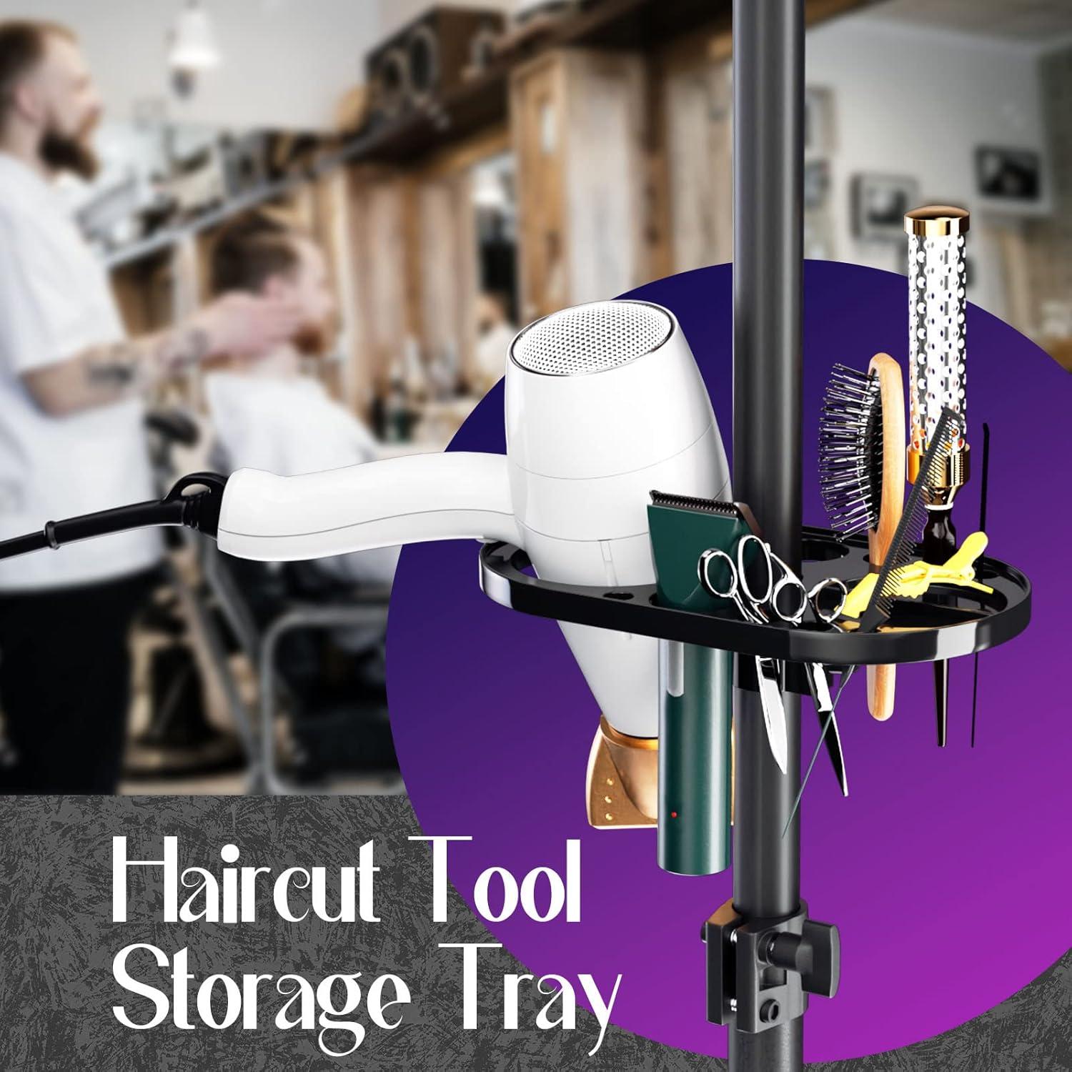 Soporte para Cabeza de Peluca Ajustable ORWOD con Bandeja